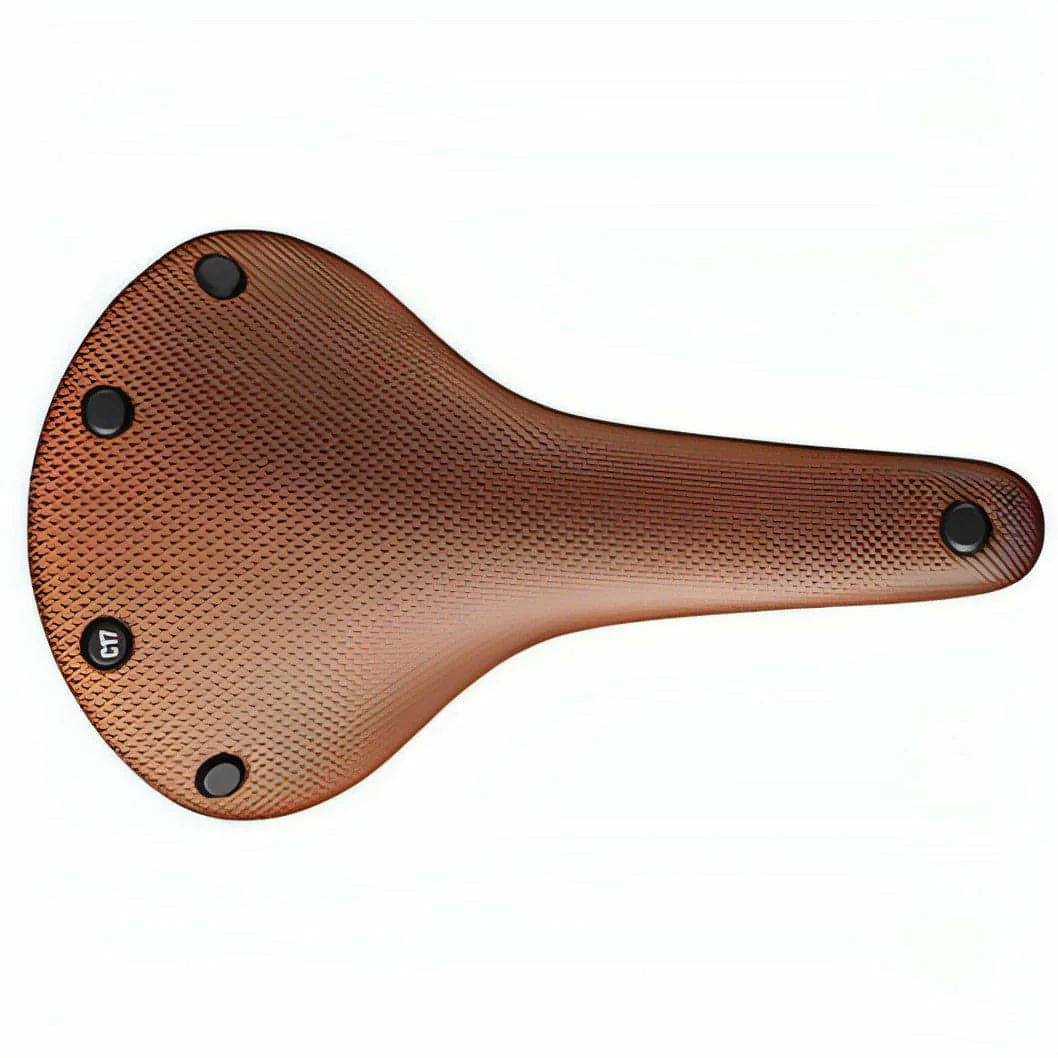 Brooks England Cambium C17 All Weather Saddle - Orange - Image 2