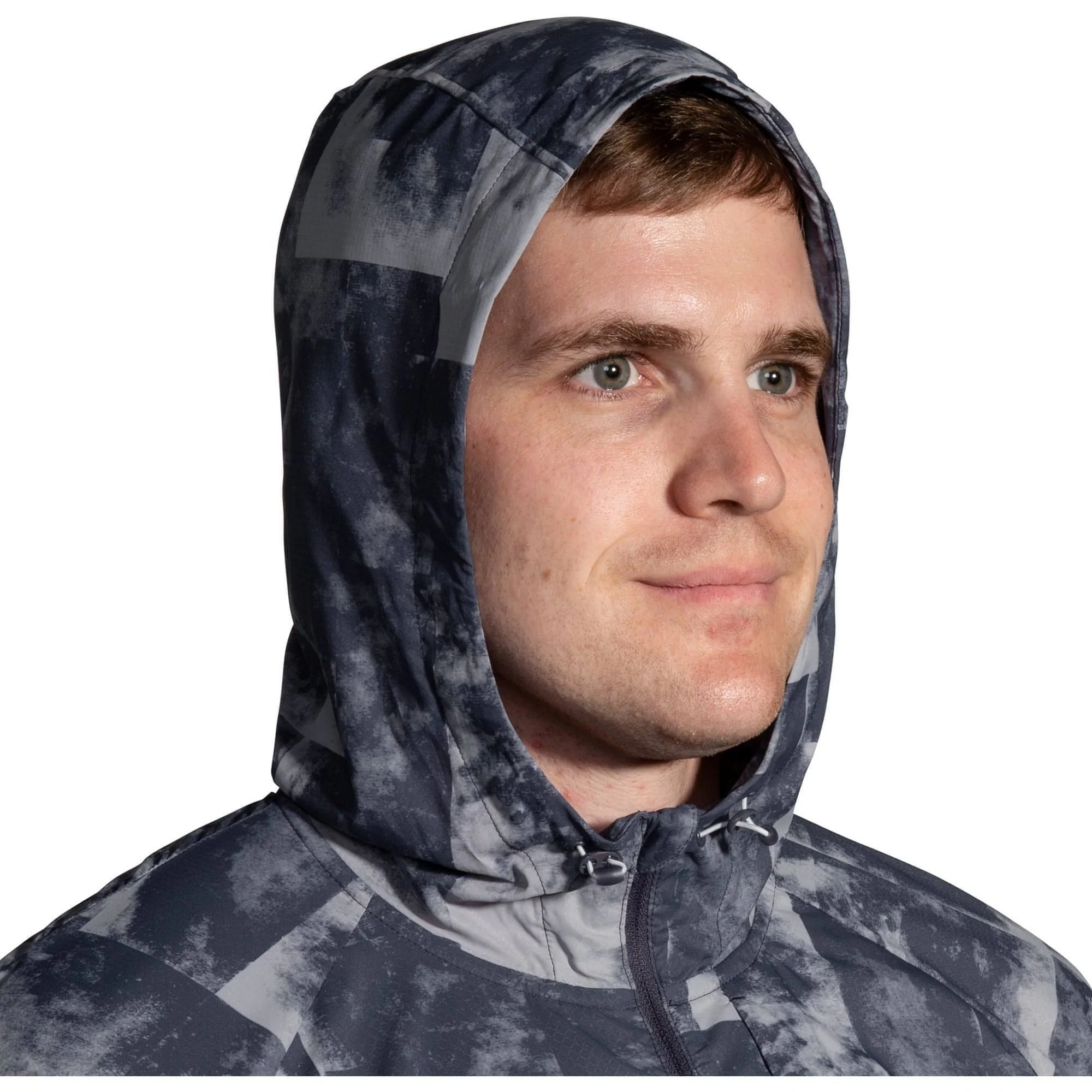 Brooks Canopy Mens Running Jacket - Grey - Image 7
