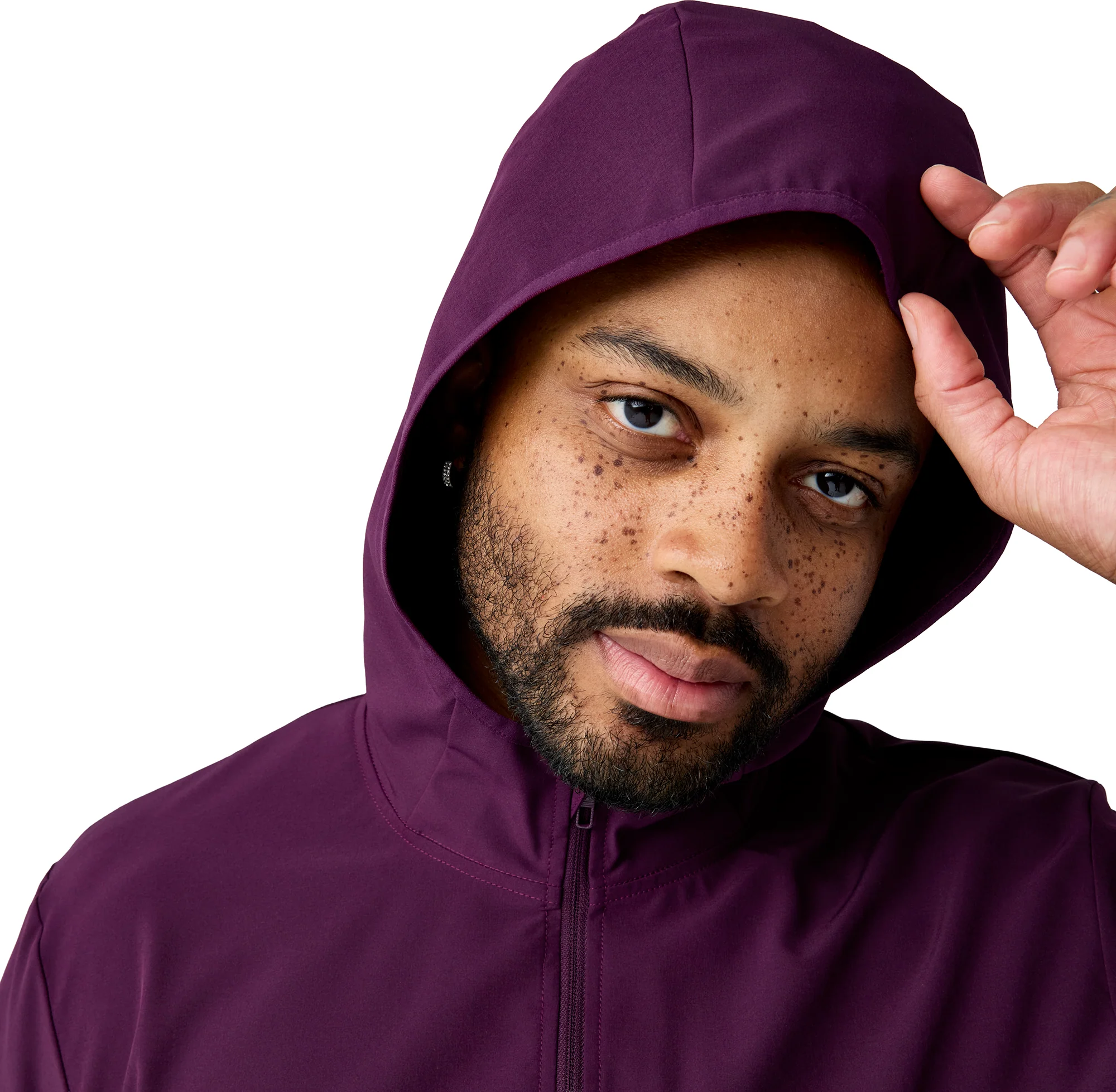 Brooks Canopy Mens Running Jacket - Purple - Image 4