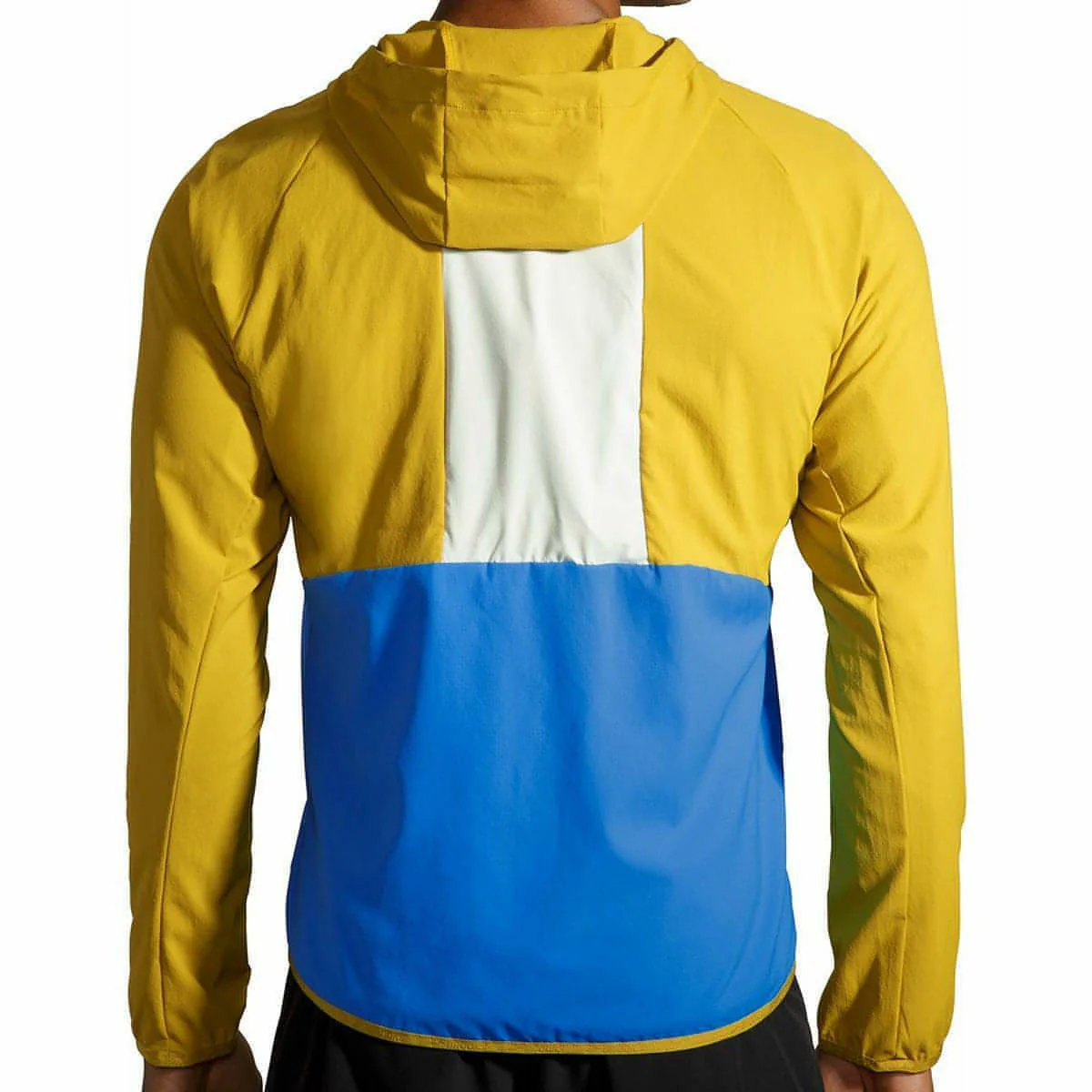 Brooks Canopy Mens Running Jacket - Yellow - Image 2