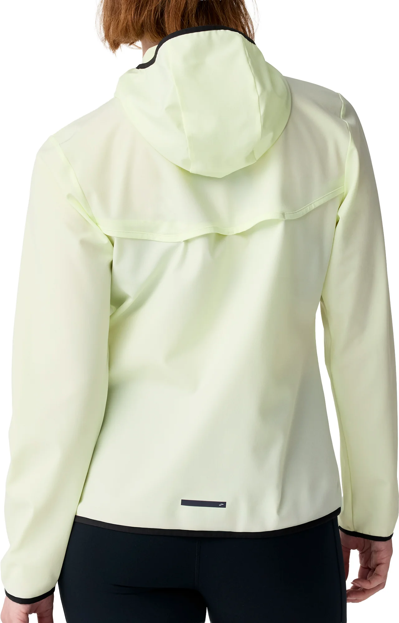 Brooks Canopy Womens Running Jacket - Yellow - Image 2
