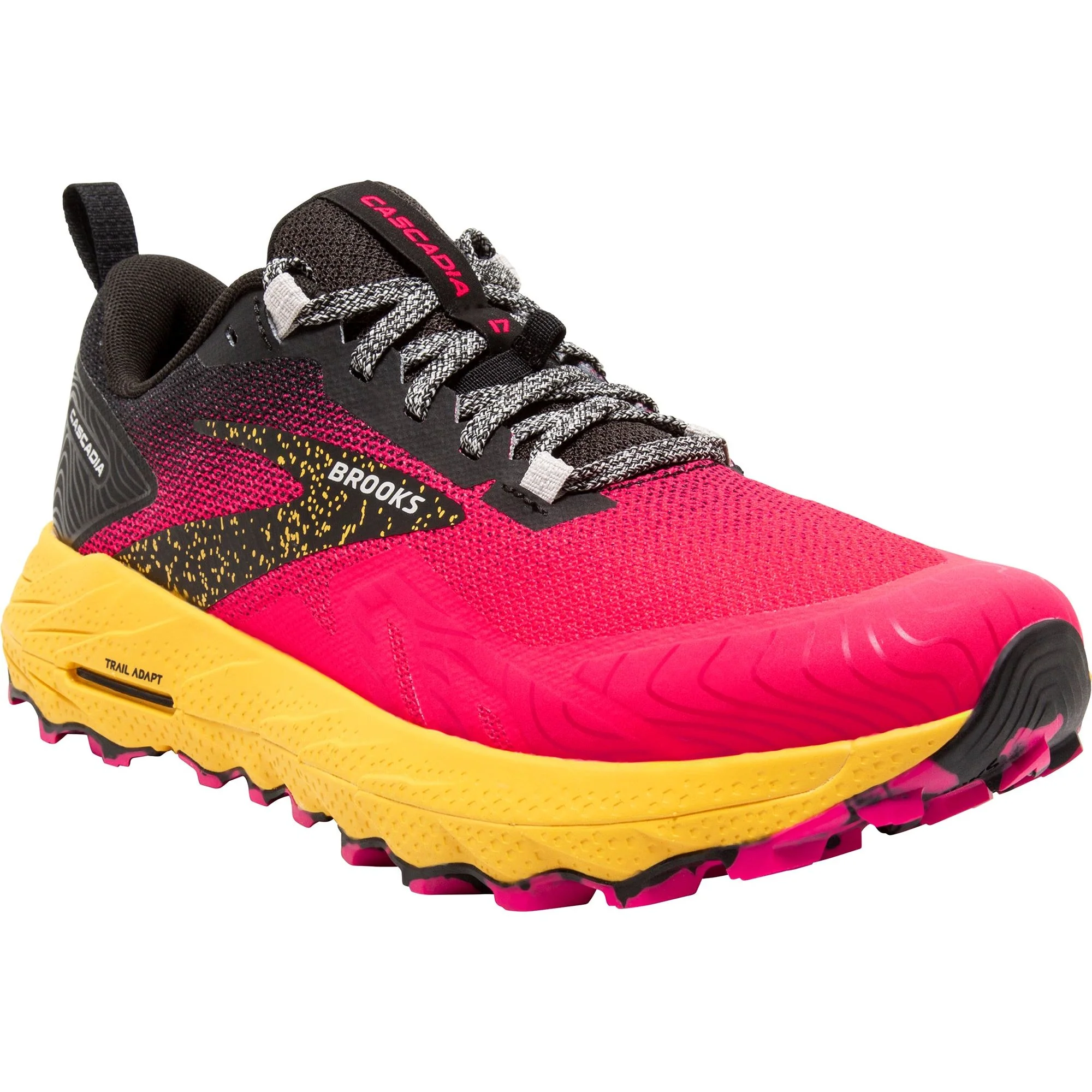Brooks Cascadia 17 Womens Trail Running Shoes - Pink - Image 6