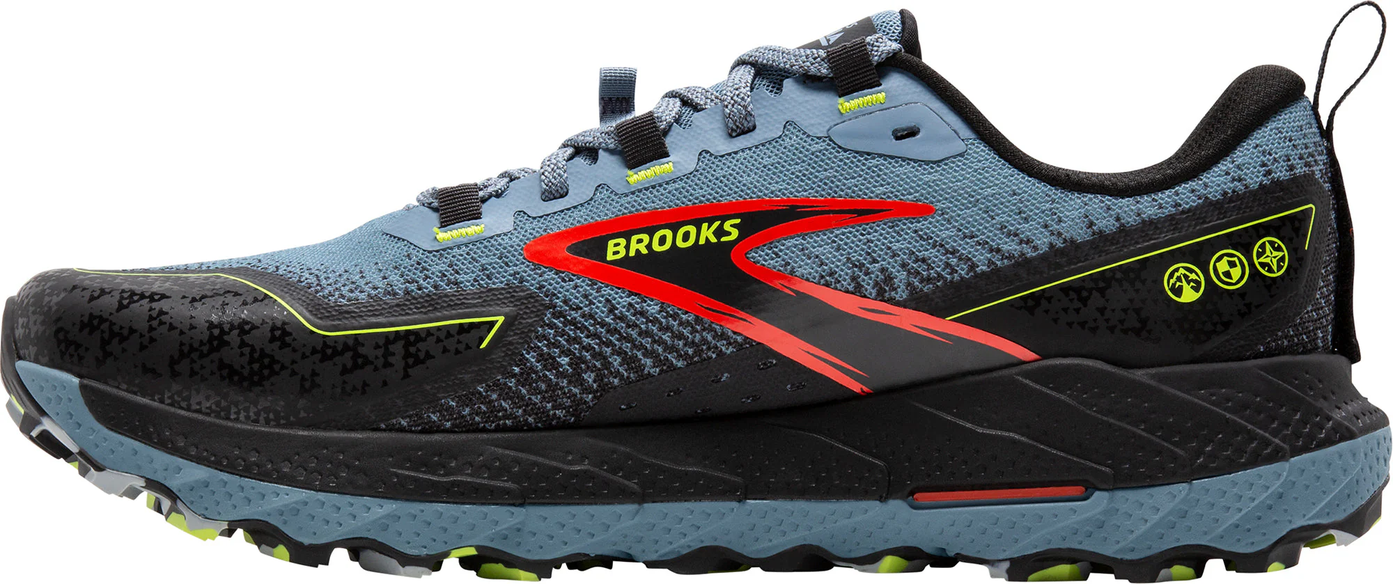 Brooks Cascadia 18 Mens Trail Running Shoes - Blue - Image 3