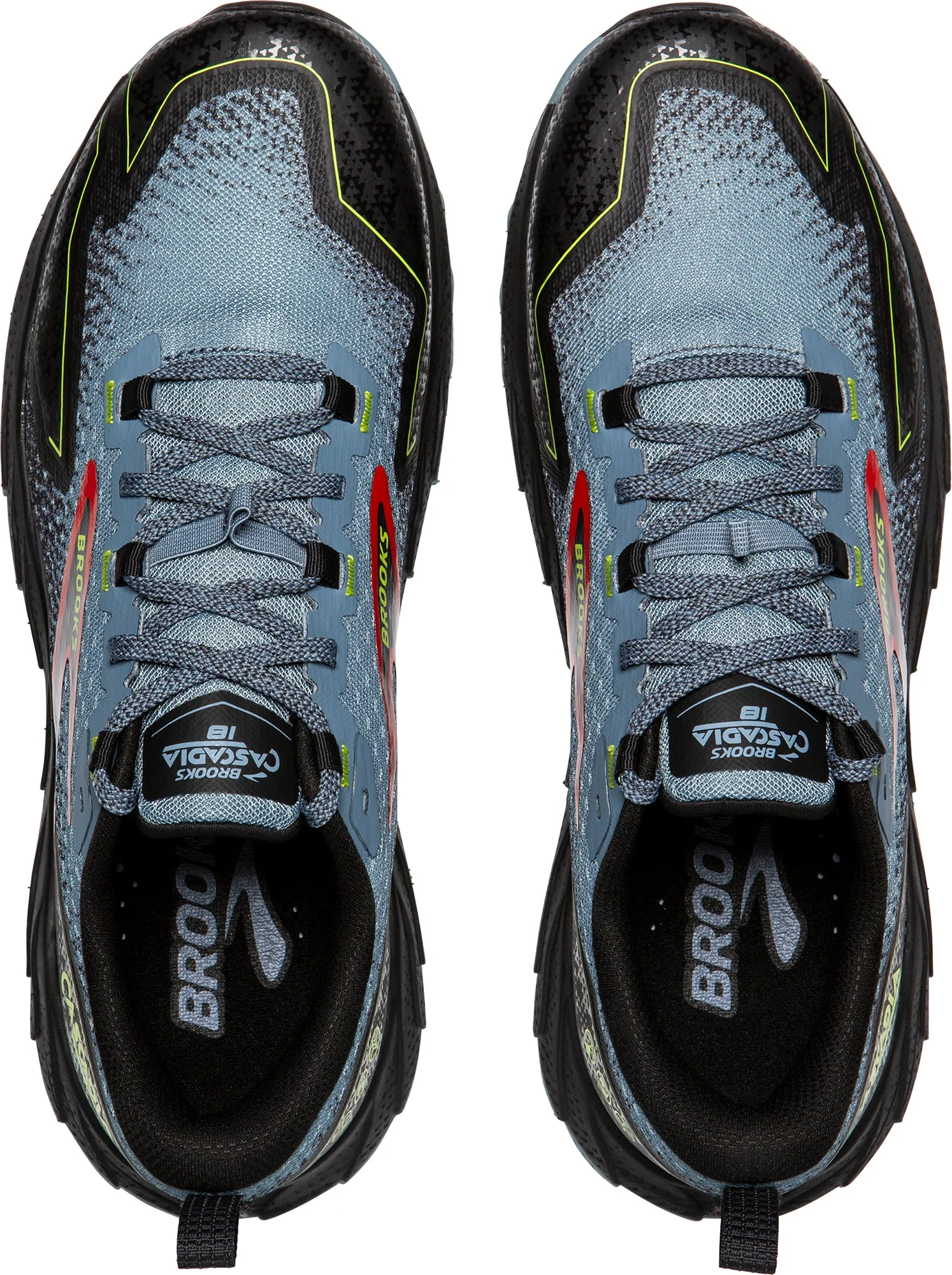 Brooks Cascadia 18 Mens Trail Running Shoes - Blue - Image 4