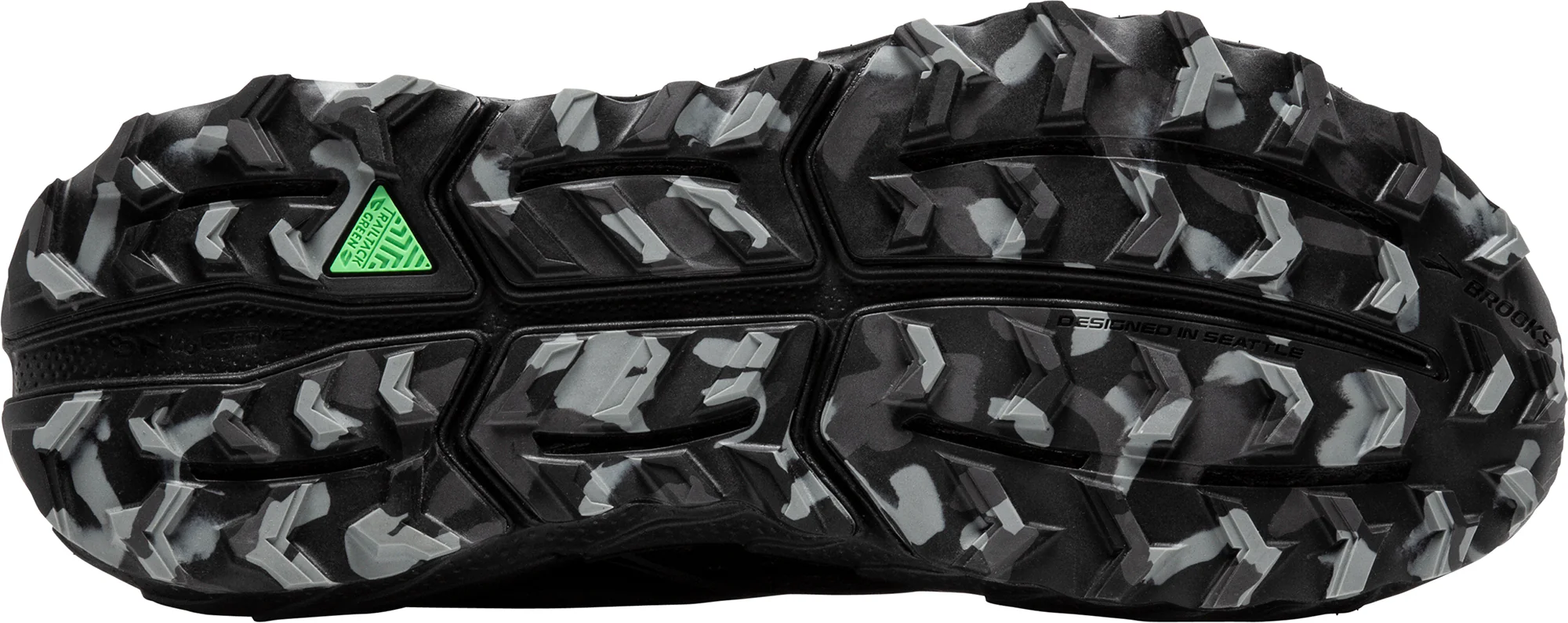 Brooks Cascadia 18 Womens Trail Running Shoes - Black - Image 2