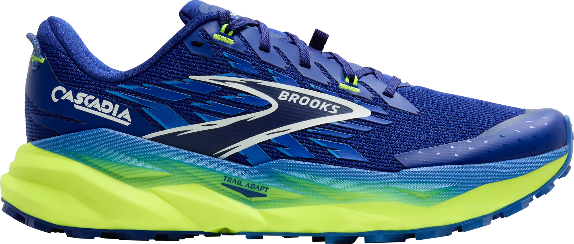 Brooks Cascadia 19 Mens Trail Running Shoes - Blue