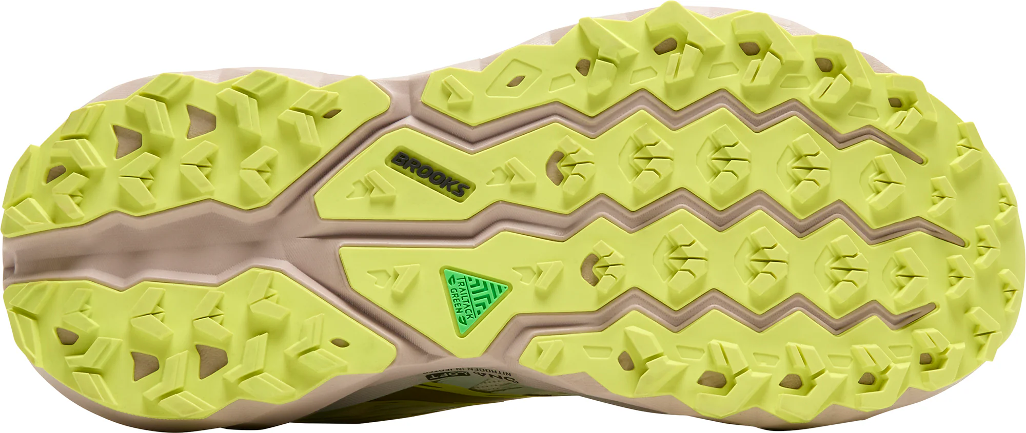 Brooks Cascadia 19 Womens Trail Running Shoes - Cream - Image 2