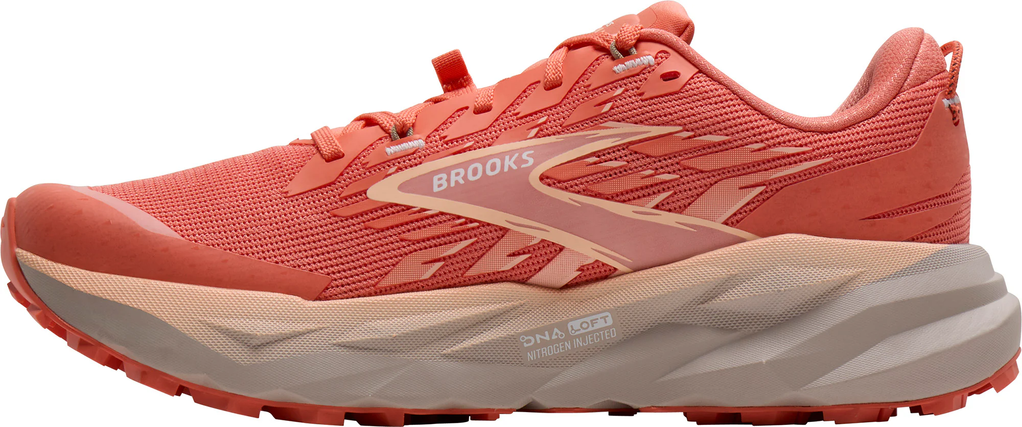 Brooks Cascadia 19 Womens Trail Running Shoes - Pink - Image 3