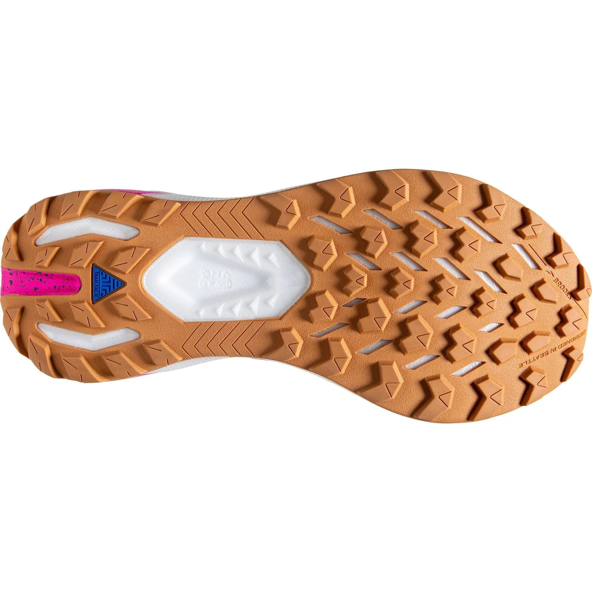 Brooks Catamount 2 Womens Trail Running Shoes - Navy - Image 2