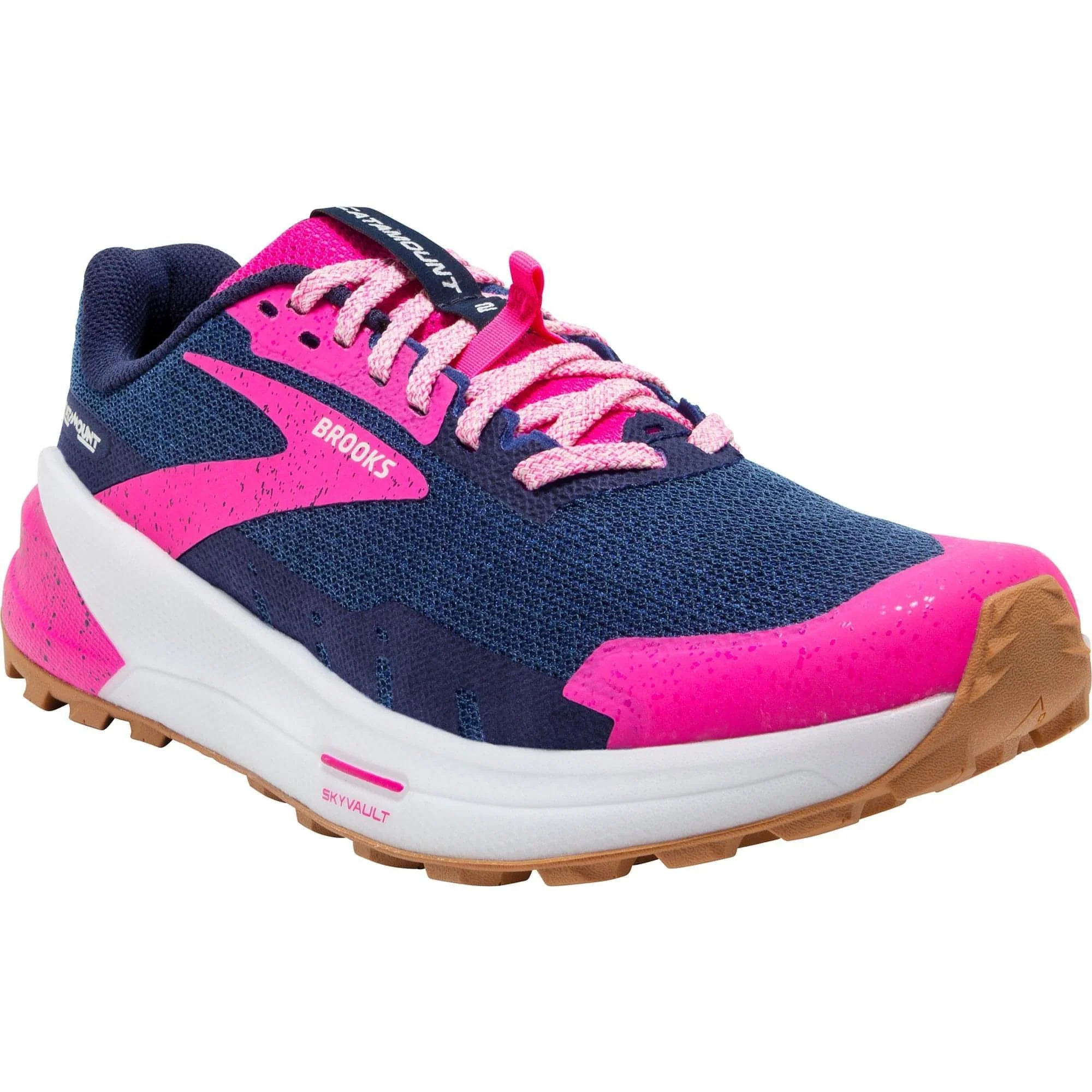 Brooks Catamount 2 Womens Trail Running Shoes - Navy - Image 6