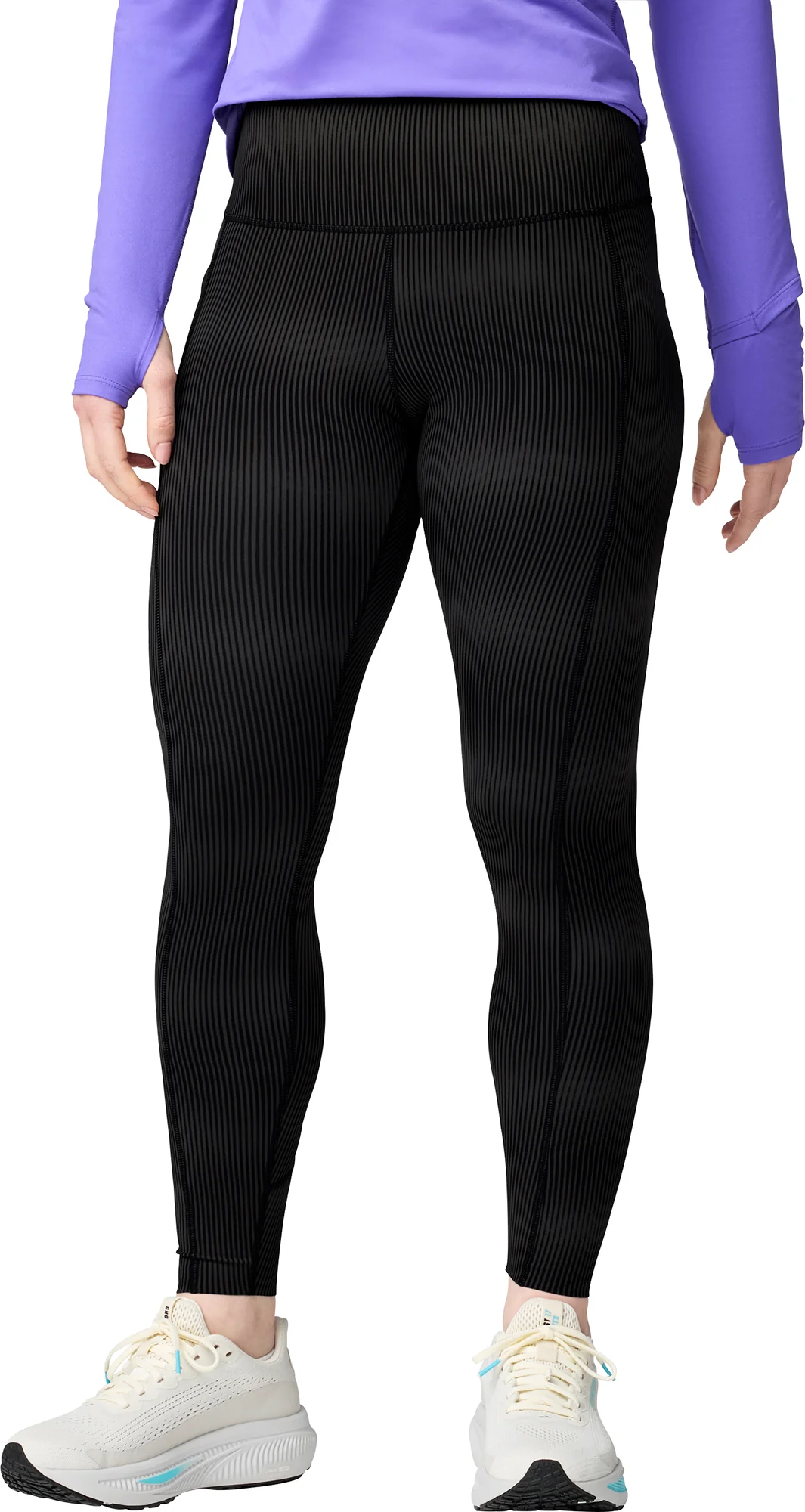 Brooks Chaser Womens 7/8 Running Tights - Black