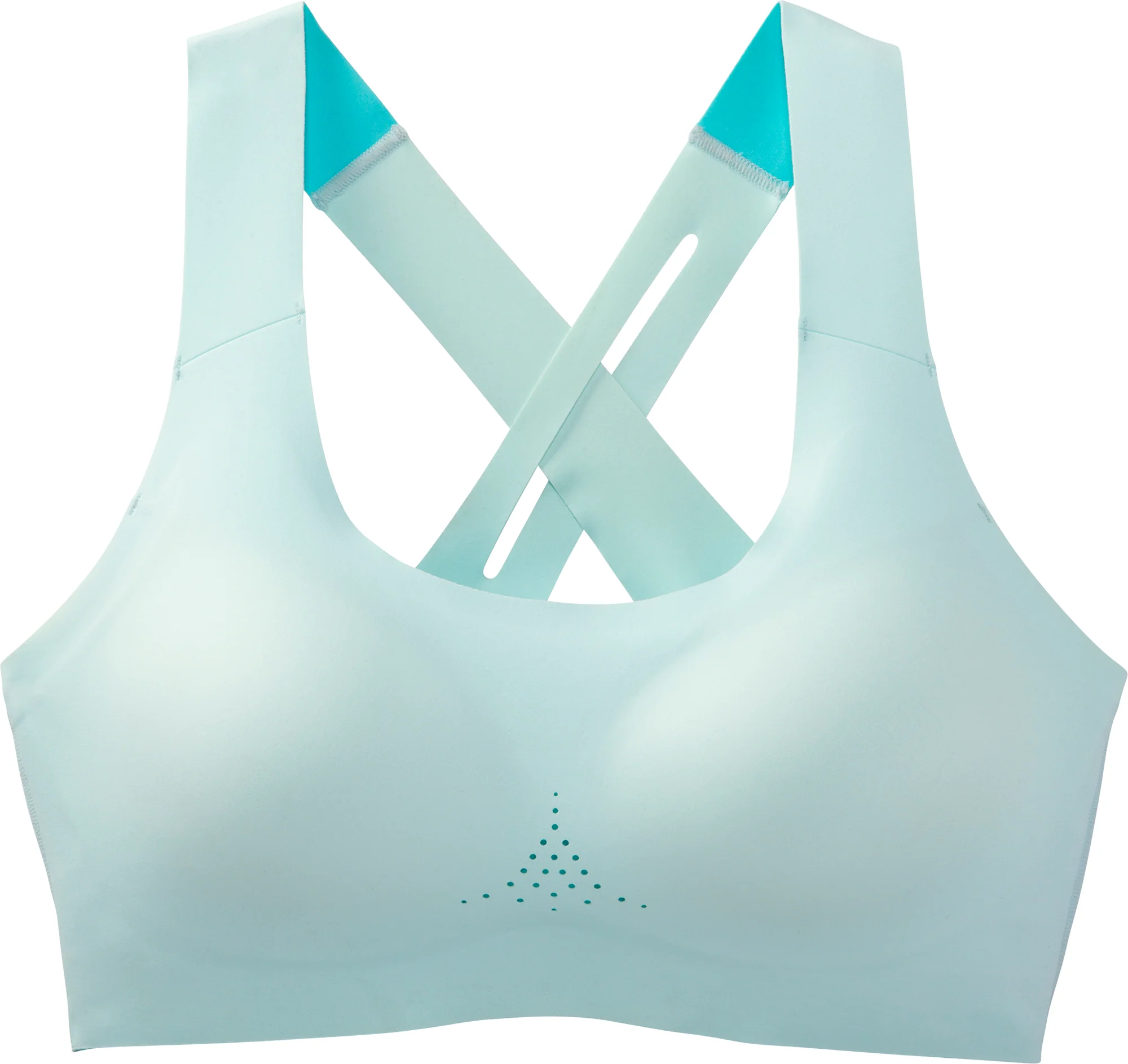 Brooks Dare Crossback 2.0 Womens Sports Bra - Blue - Image 6