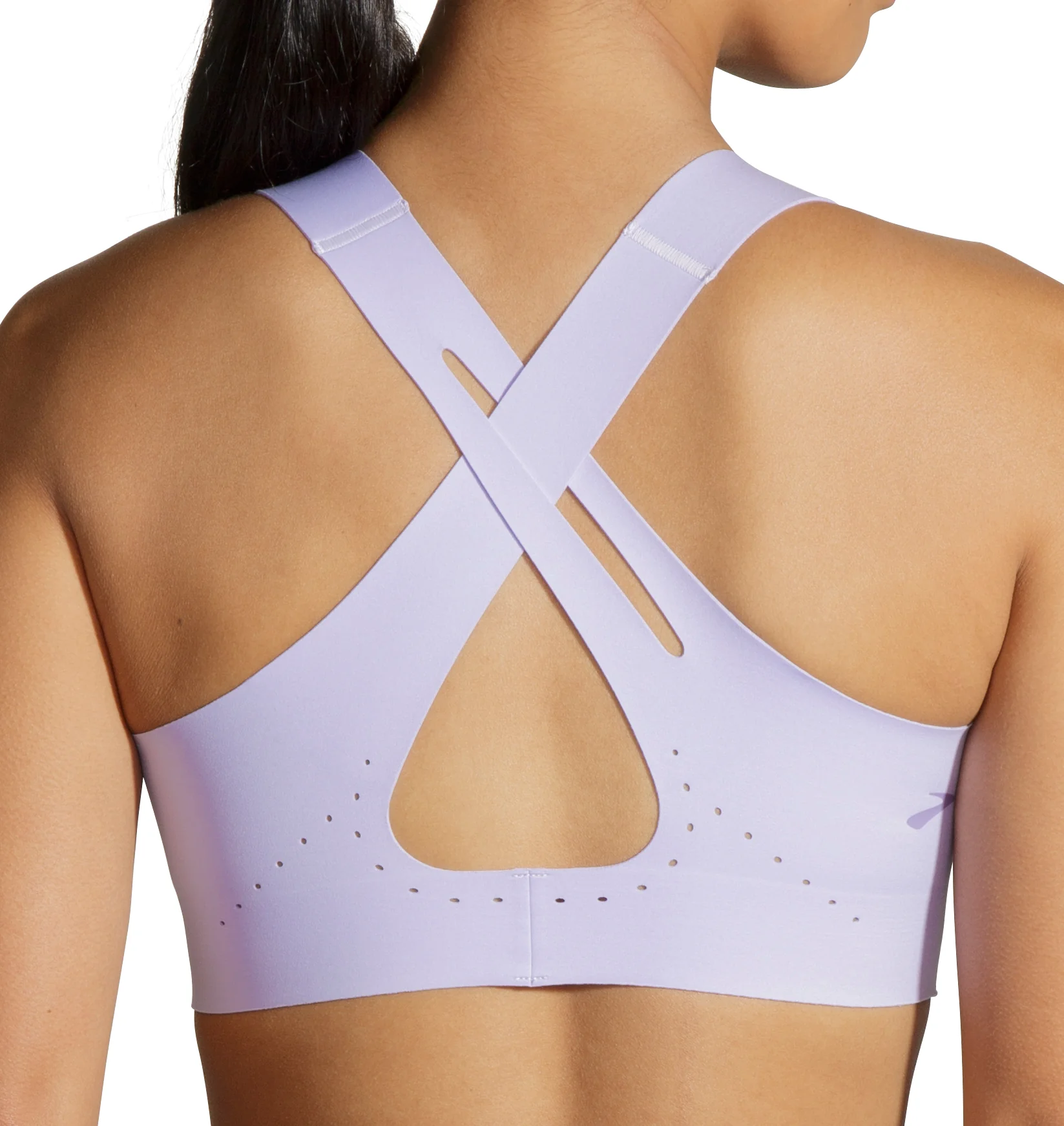 Brooks Dare Crossback 2.0 Womens Sports Bra - Purple - Image 2