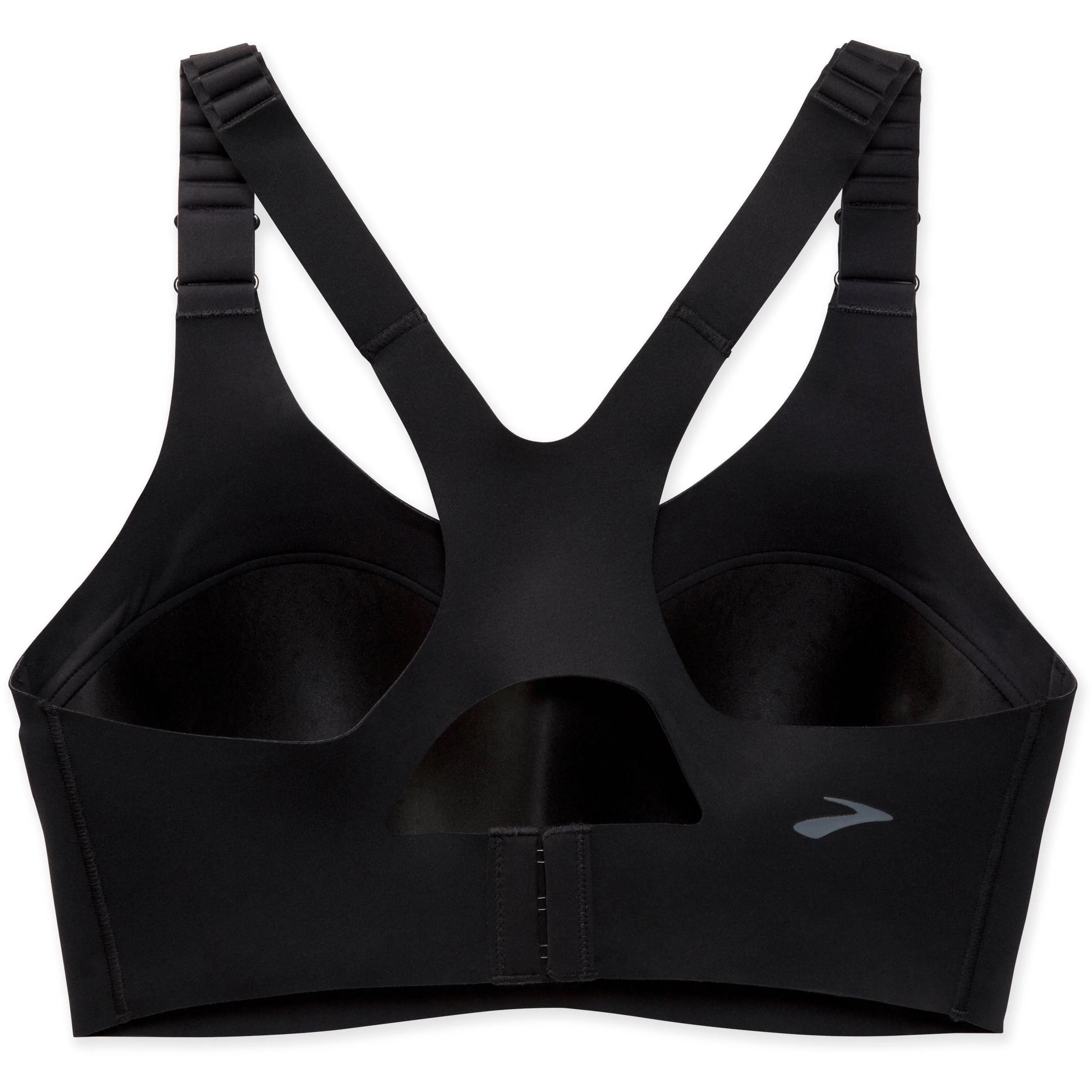 Brooks Dare Racerback Run 2.0 Womens Running Sports Bra - Black - Image 6