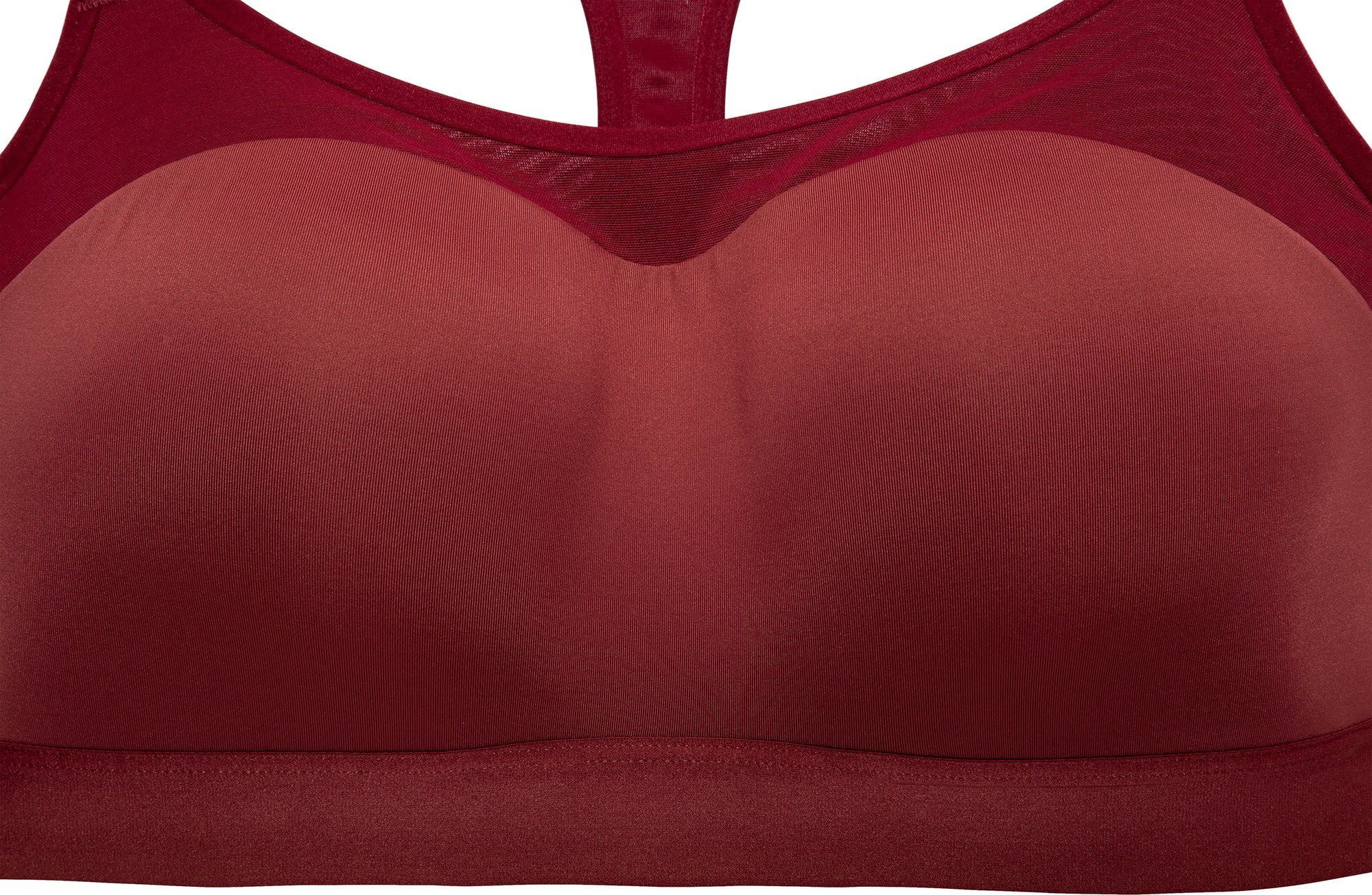 Brooks Dare Racerback Womens Sports Bra - Red - Image 3