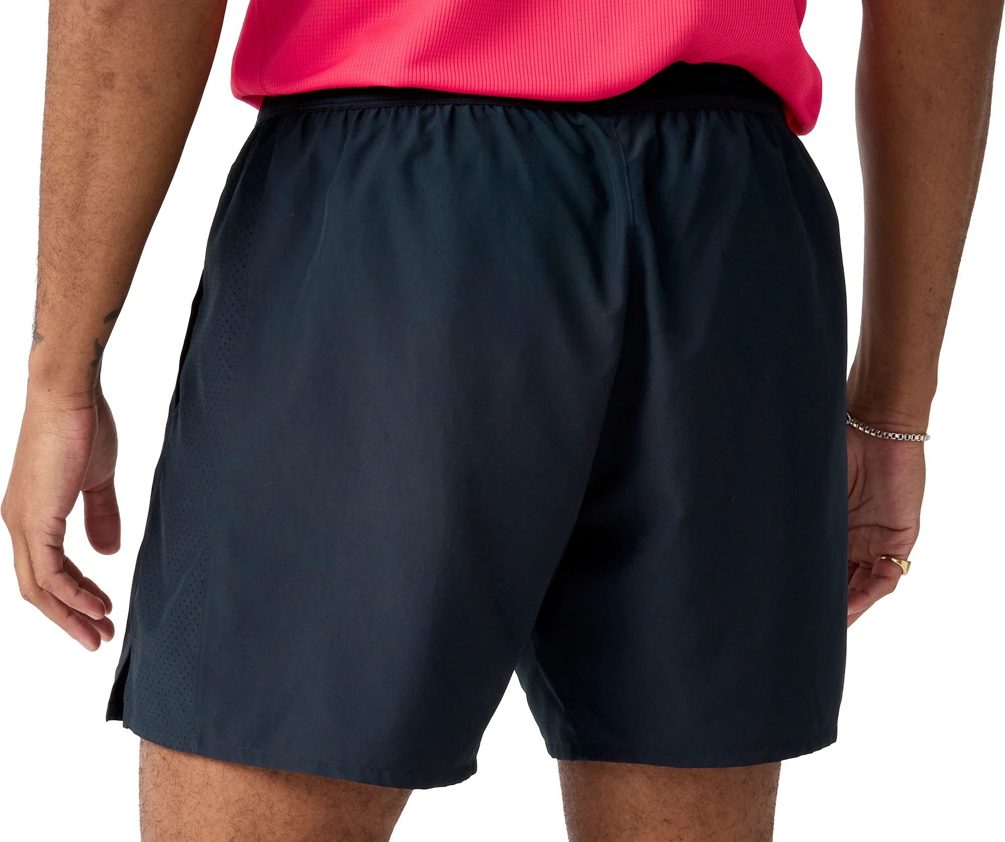 Brooks Dash 2 In 1 Mens Running Shorts - Black - Image 2