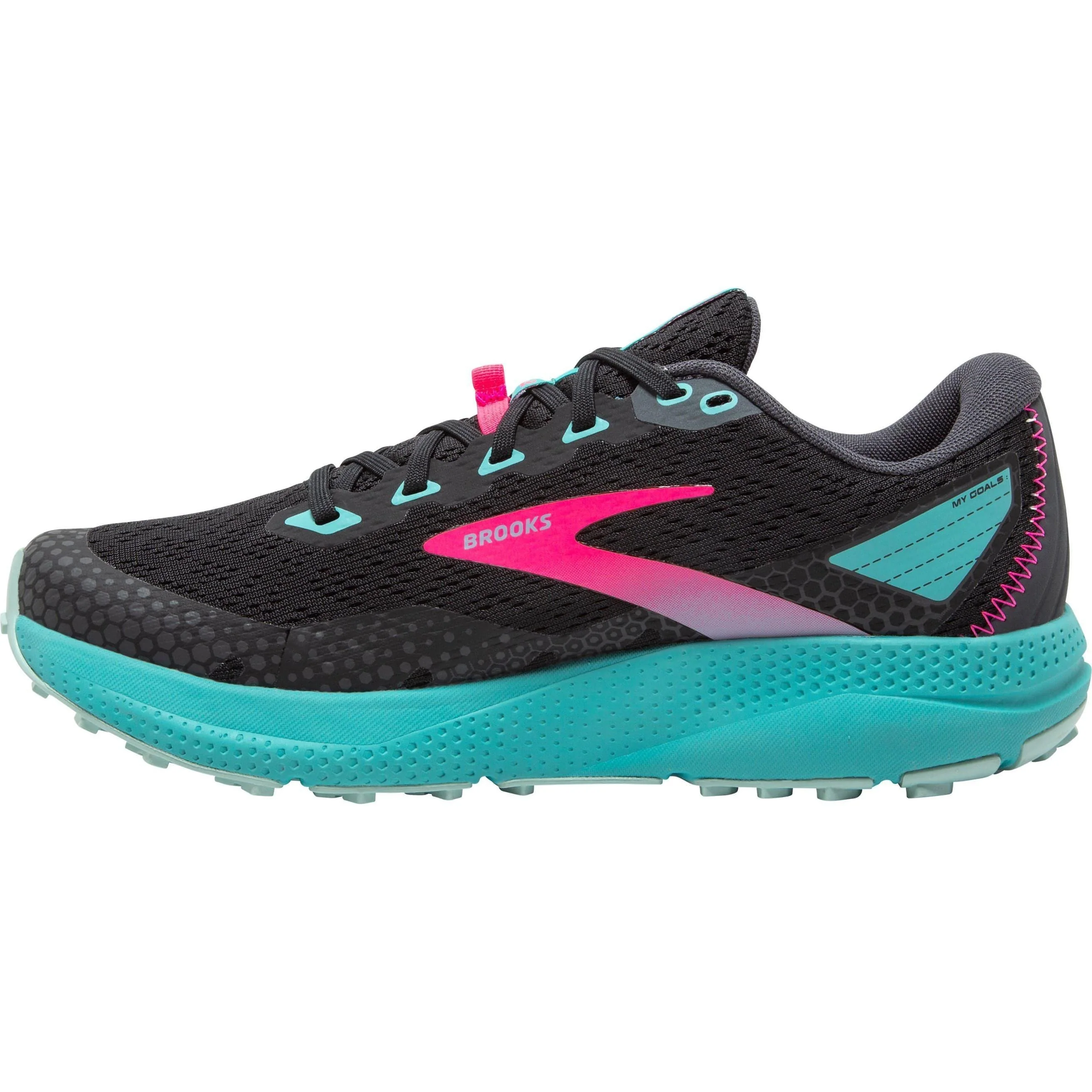 Brooks Divide 3 Womens Trail Running Shoes - Black - Image 3