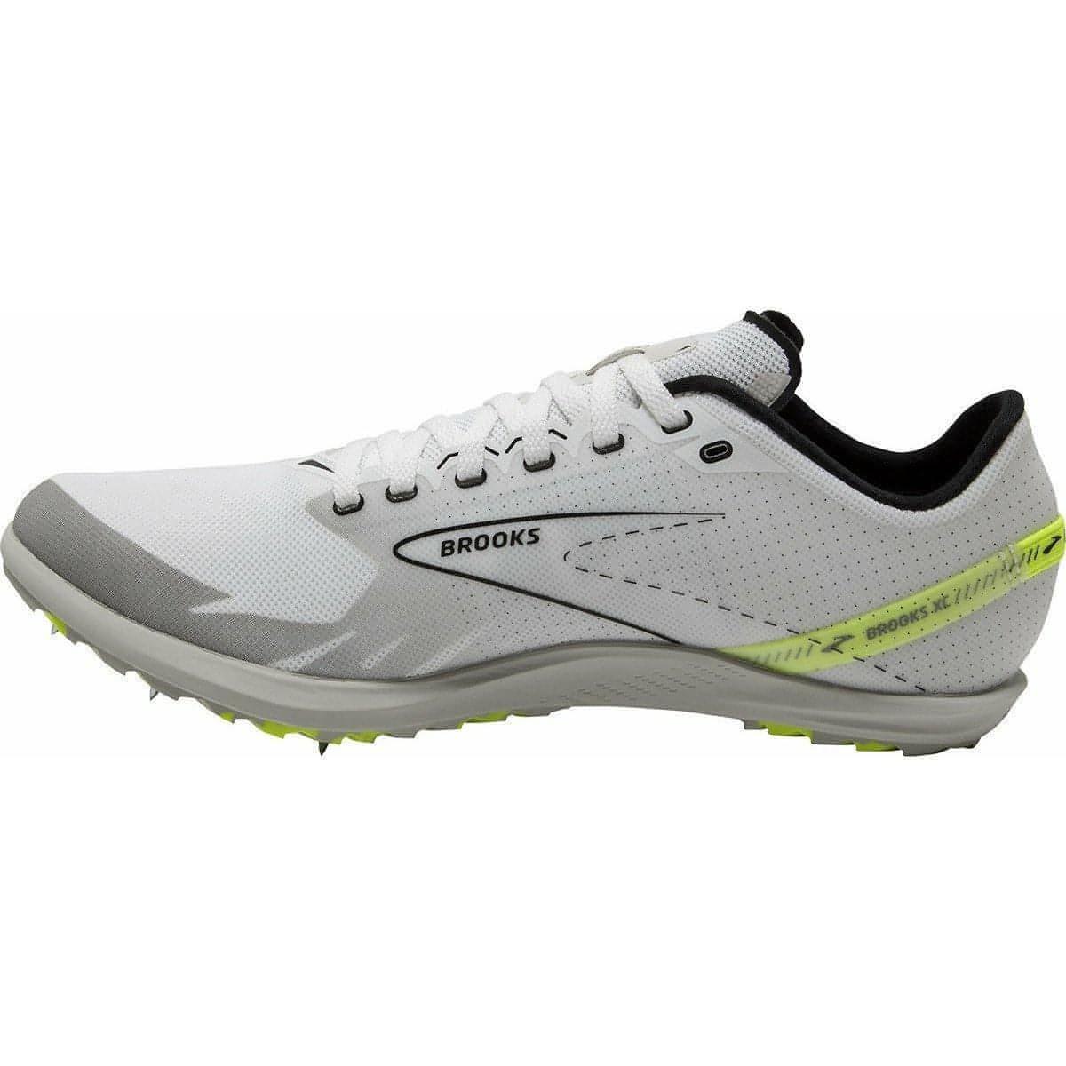 Brooks Draft XC Cross Country Spikes - White - Image 3
