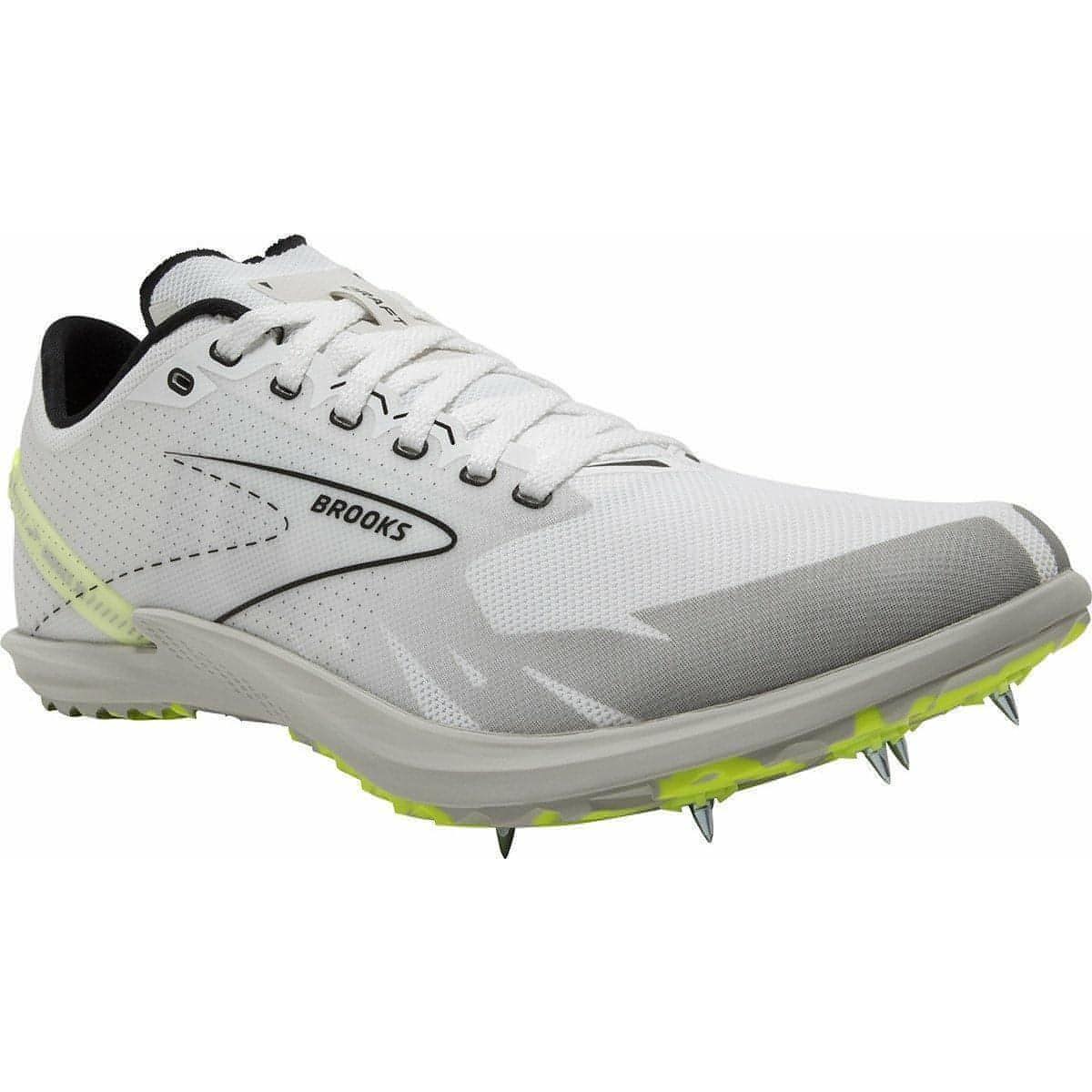 Brooks Draft XC Cross Country Spikes - White - Image 6