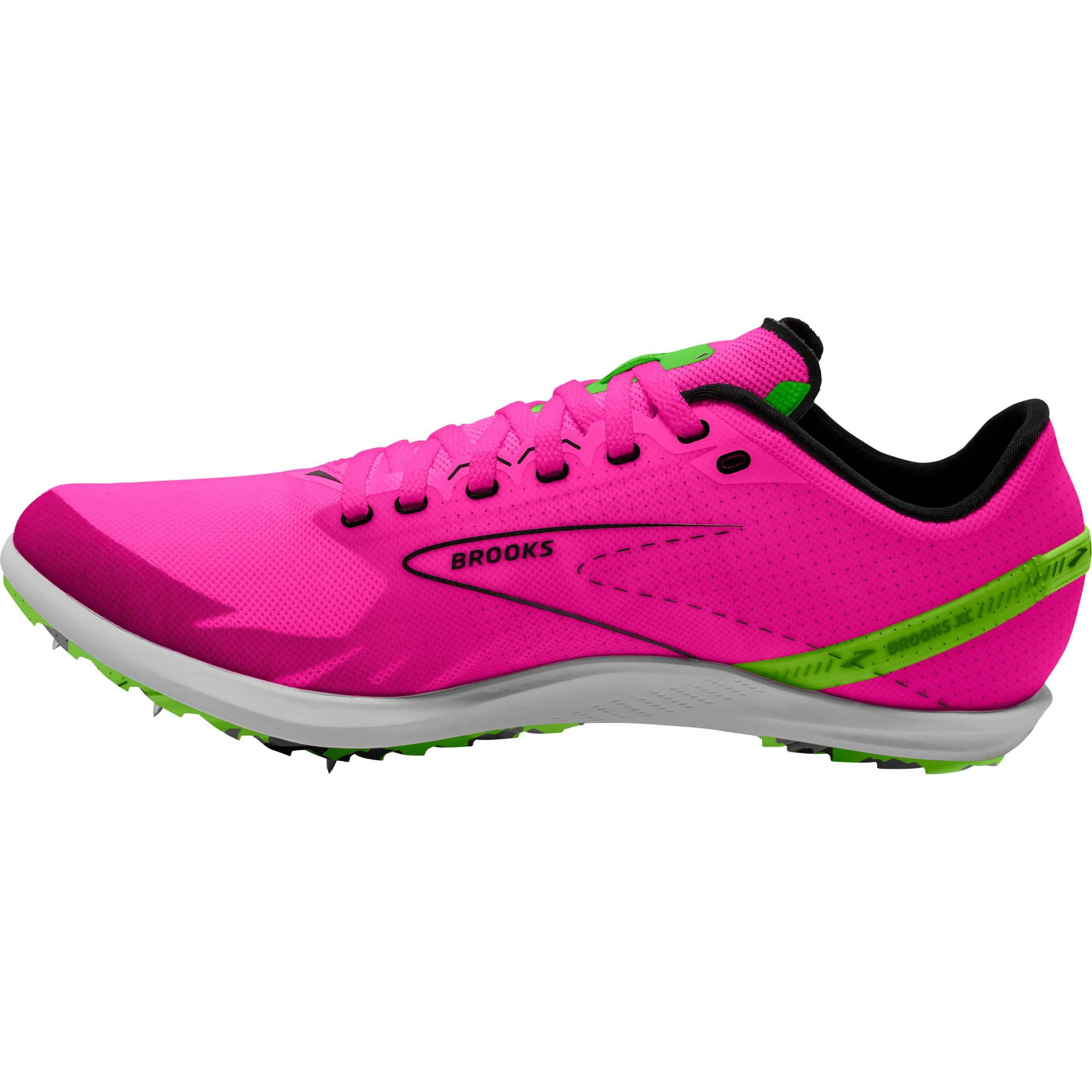 Brooks Draft XC Womens Cross Country Spikes - Pink - Image 3