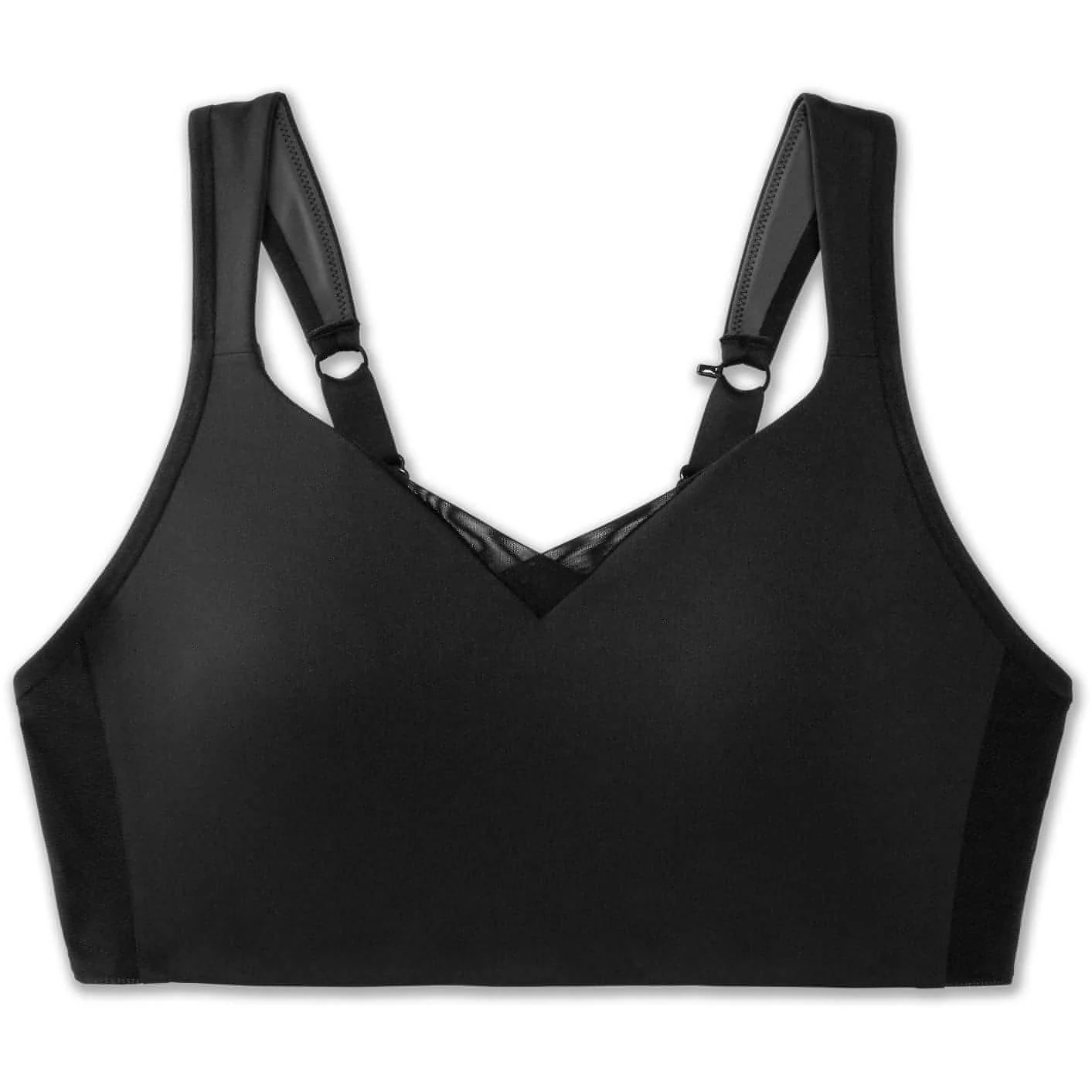 Brooks Drive Convertible Run Womens Sports Bra - Black - Image 7