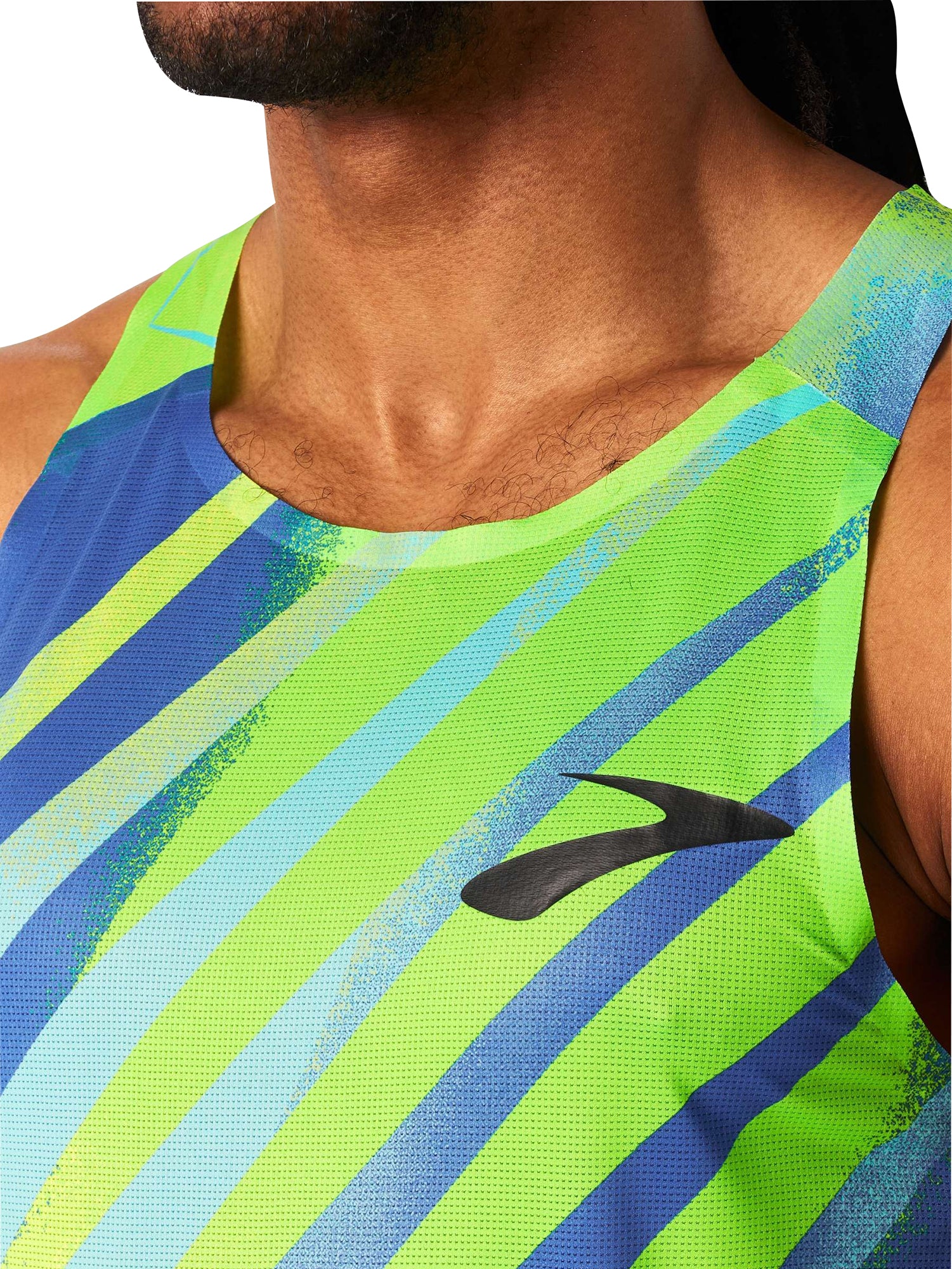Brooks Elite Mens Running Vest - Blue - Image 3