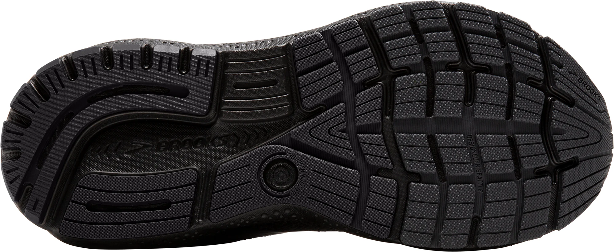 Brooks Ghost 16 GORE-TEX Womens Running Shoes - Black - Image 2