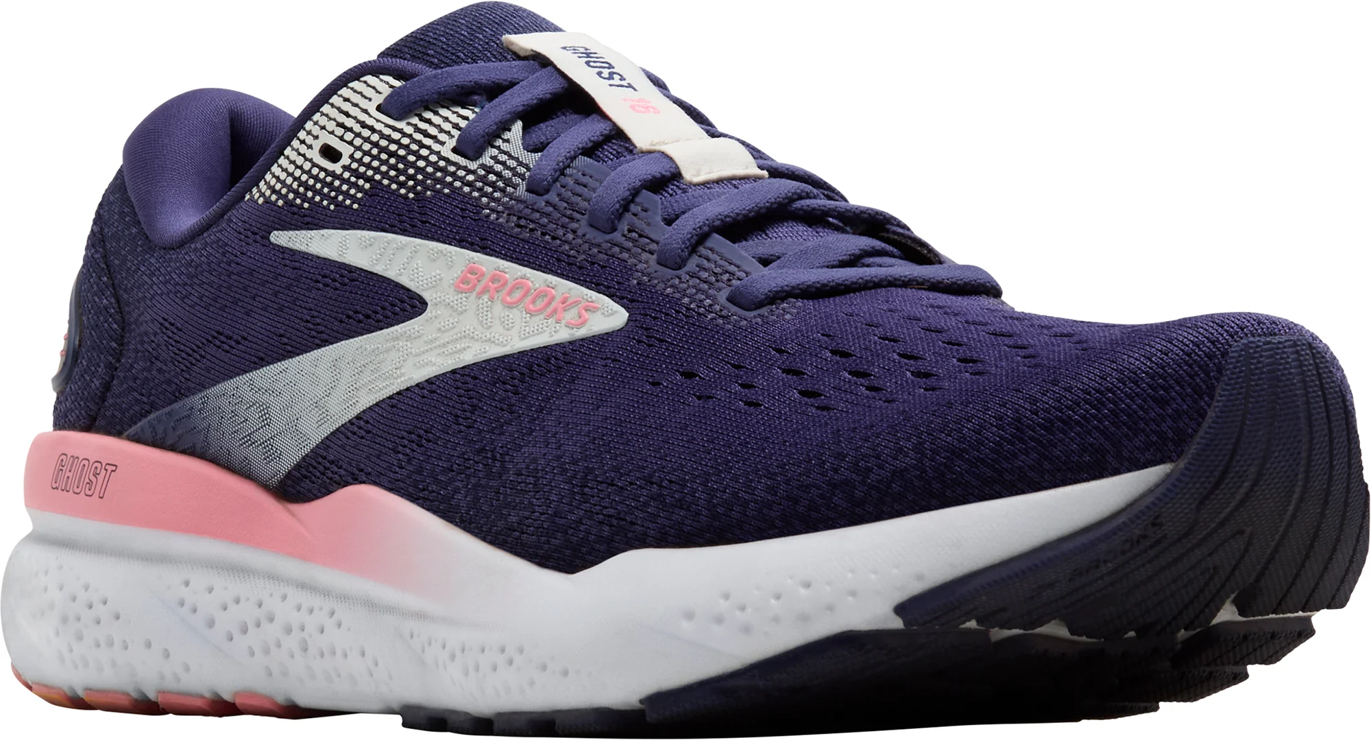 Brooks Ghost 16 Womens Running Shoes - Blue - Image 6