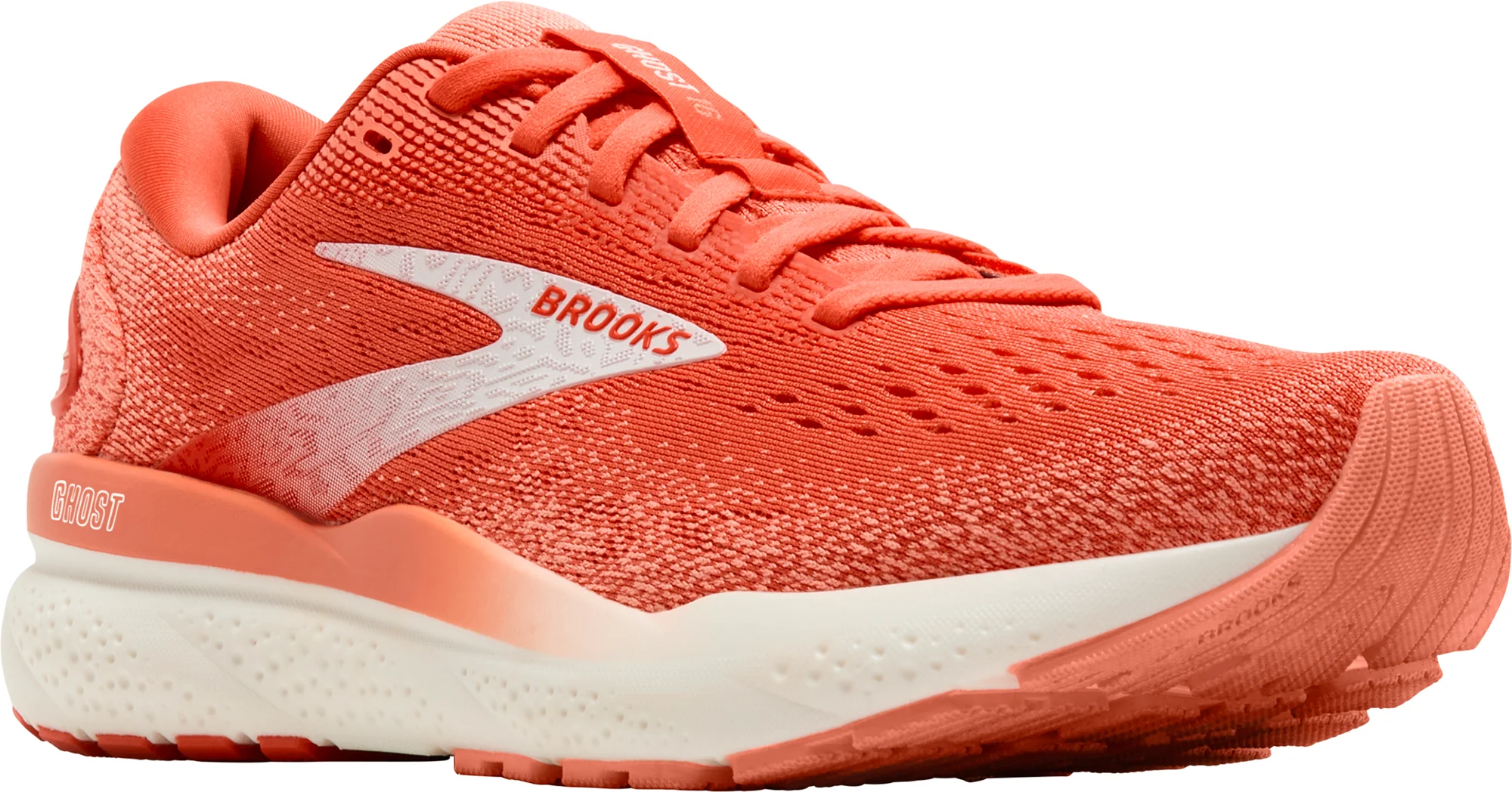Brooks Ghost 16 Womens Running Shoes - Pink - Image 6