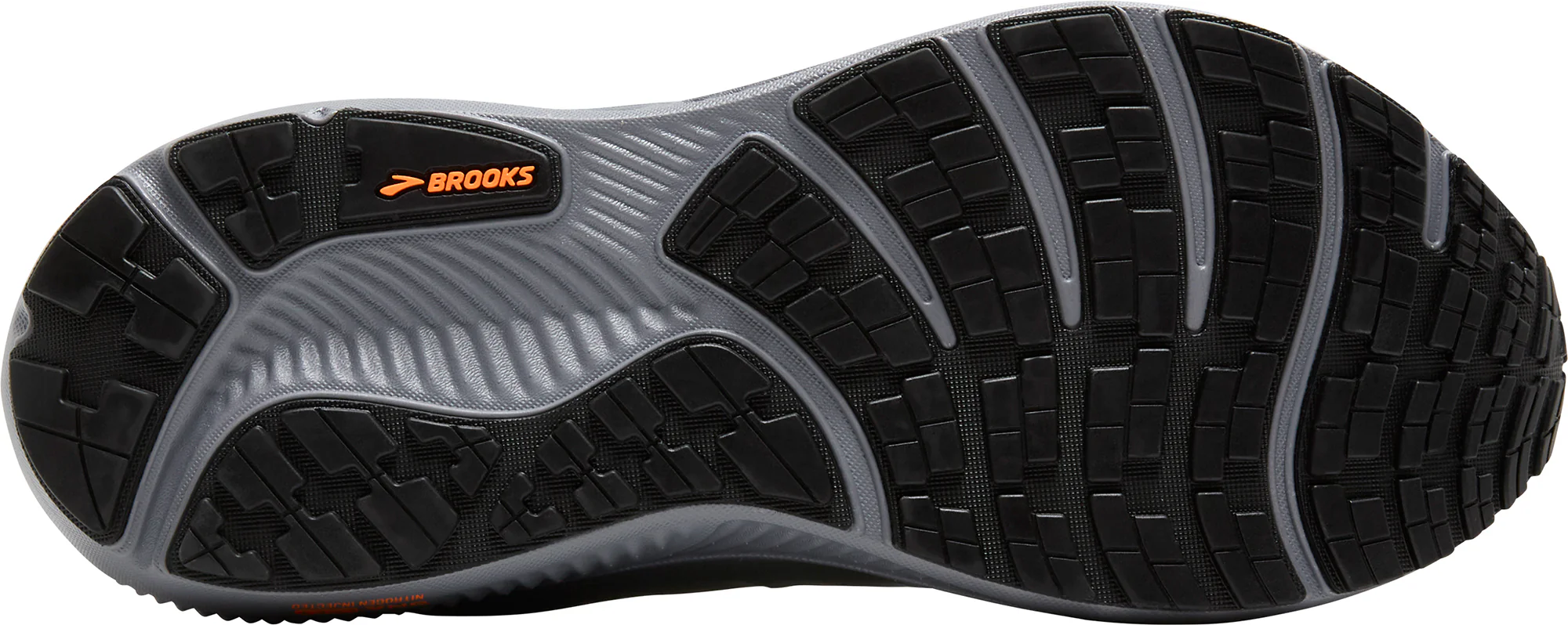 Brooks Ghost 17 GORE-TEX Mens Running Shoes - Grey - Image 2