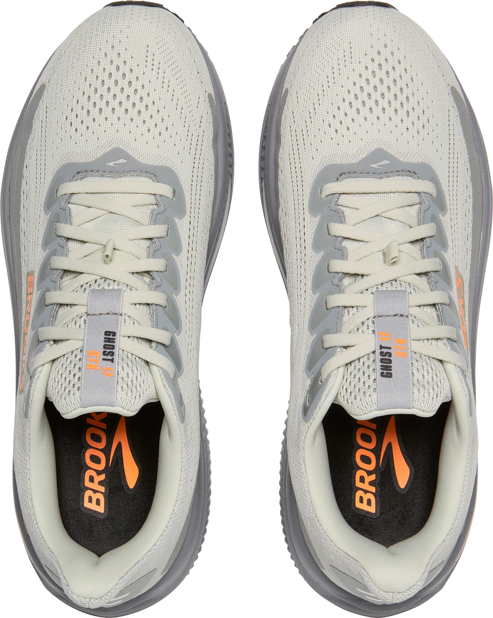 Brooks Ghost 17 GORE-TEX Mens Running Shoes - Grey - Image 4
