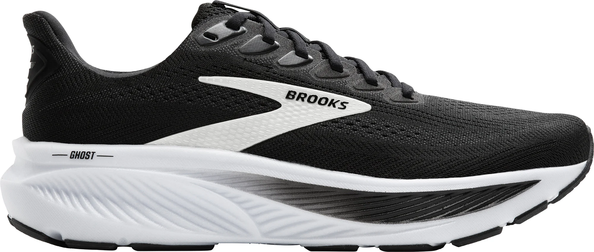 Brooks Ghost 17 Mens Running Shoes - Black