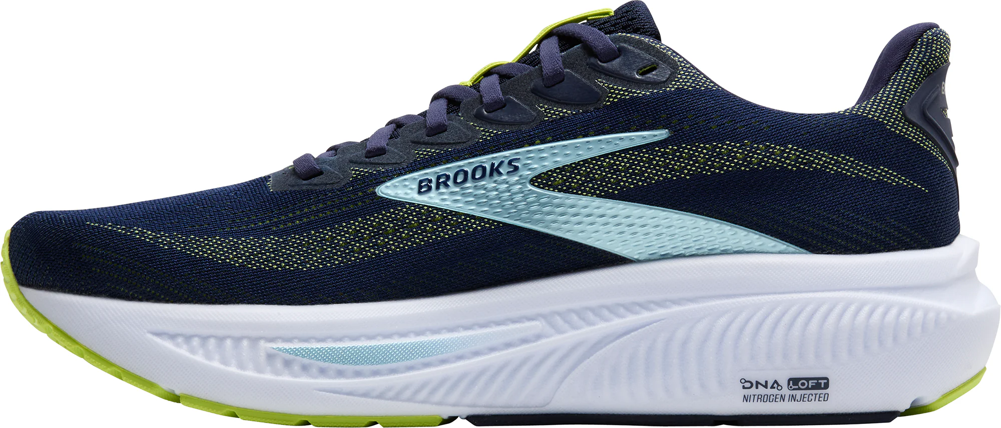 Brooks Ghost 17 Mens Running Shoes - Blue - Image 3