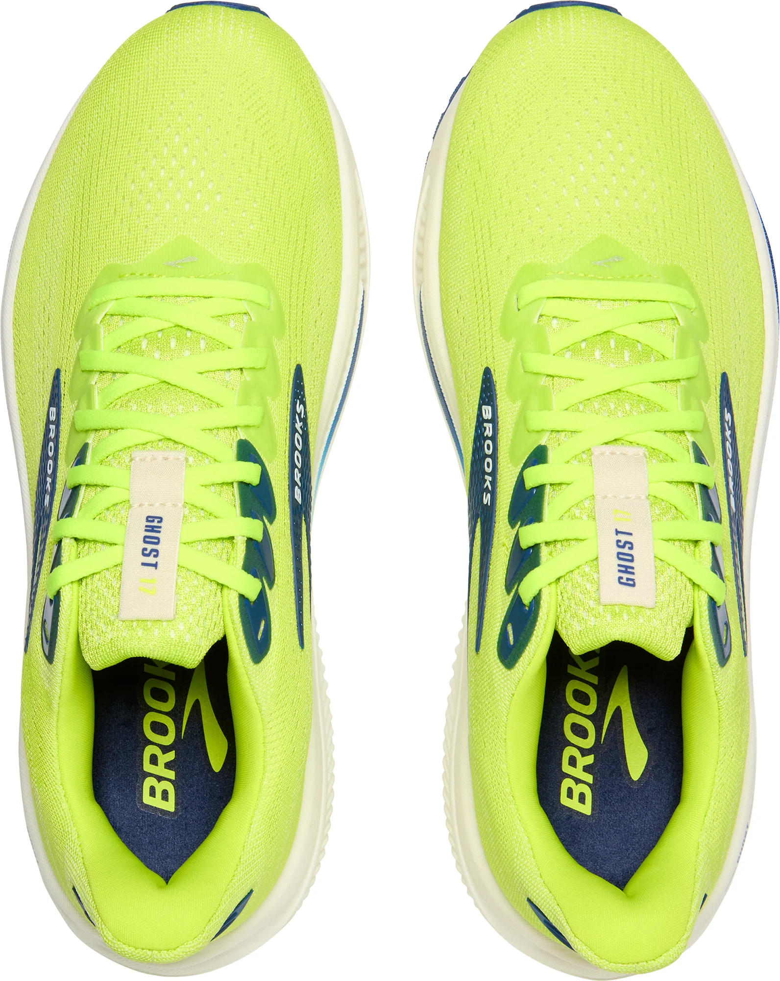 Brooks Ghost 17 Mens Running Shoes - Green - Image 4