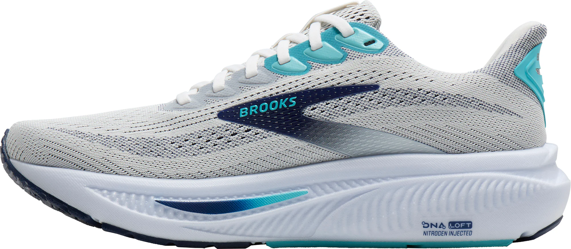Brooks Ghost 17 Mens Running Shoes - Grey - Image 3