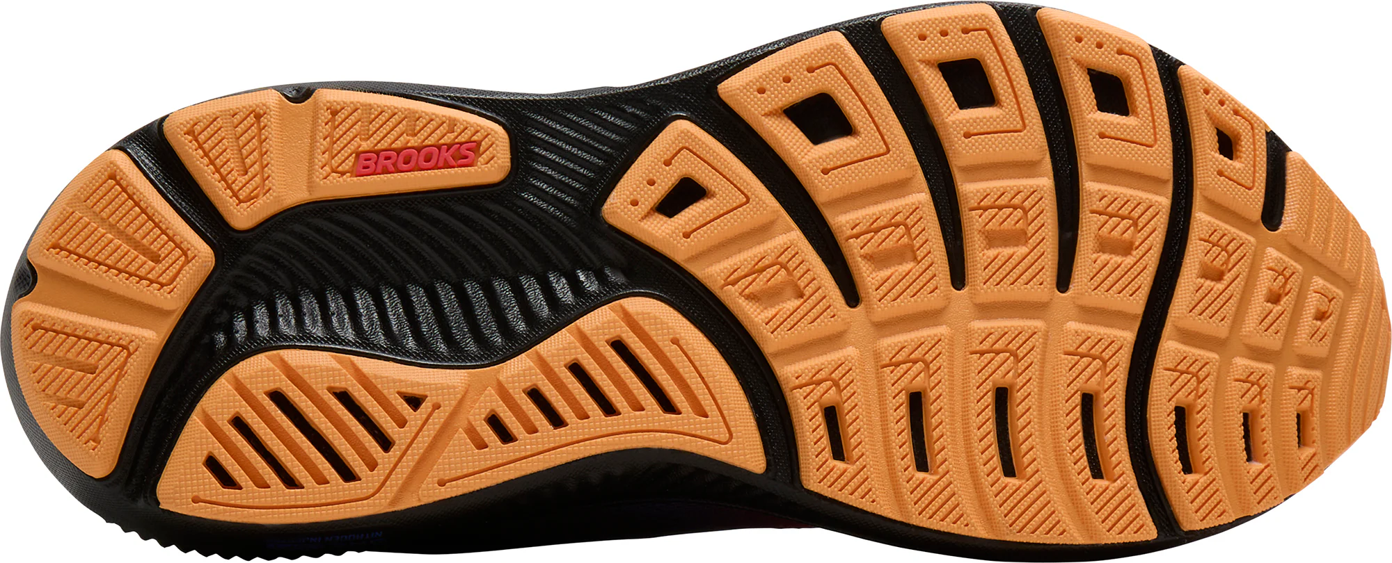 Brooks Ghost 17 Mens Running Shoes - Orange - Image 2