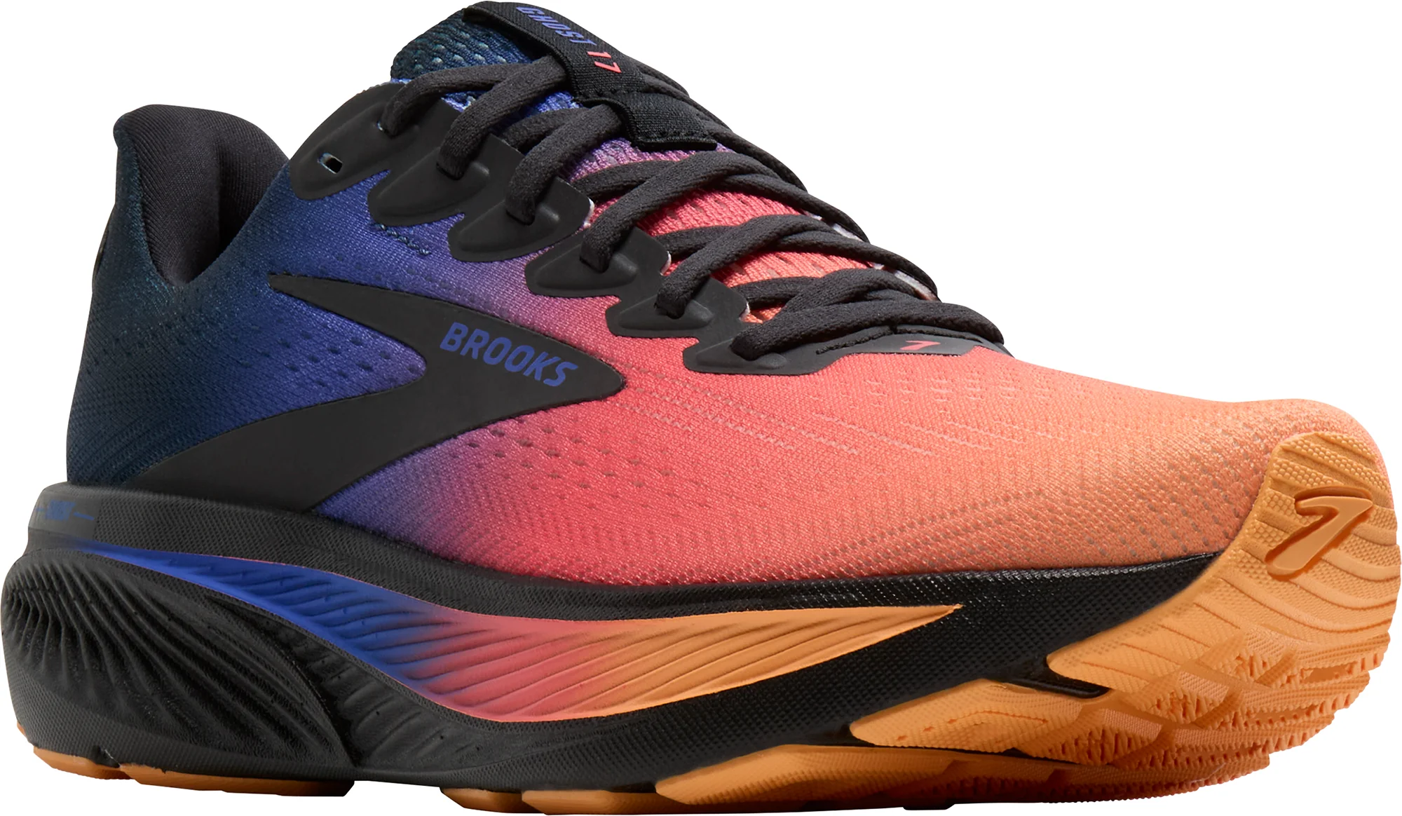 Brooks Ghost 17 Mens Running Shoes - Orange - Image 6
