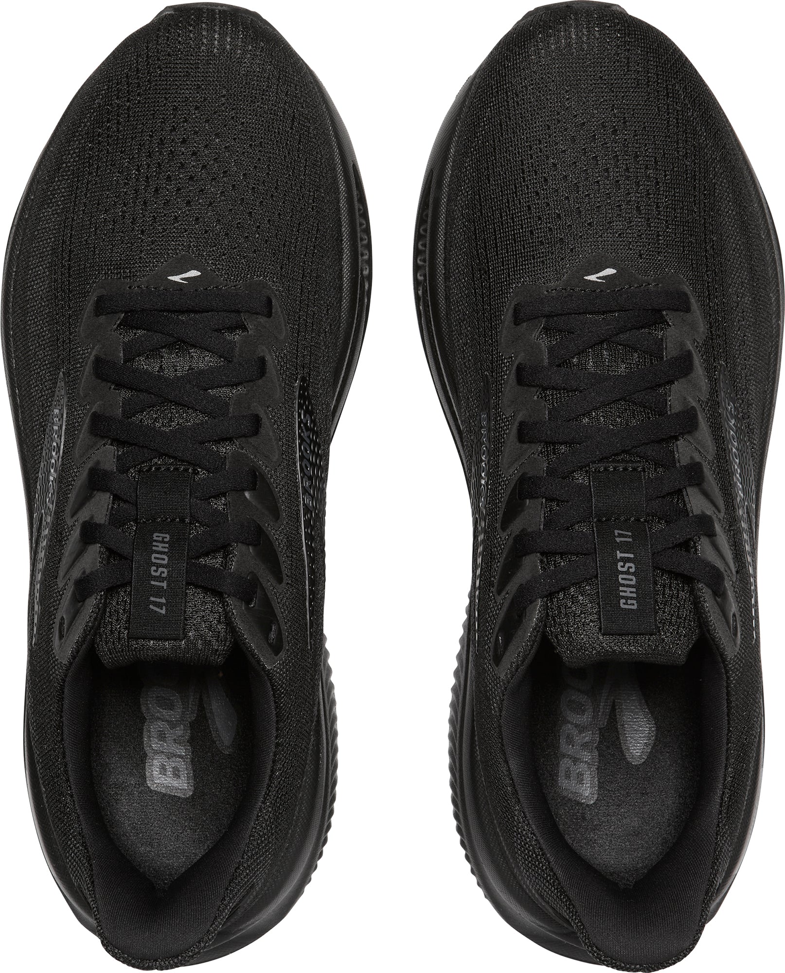 Brooks Ghost 17 Womens Running Shoes - Black - Image 4