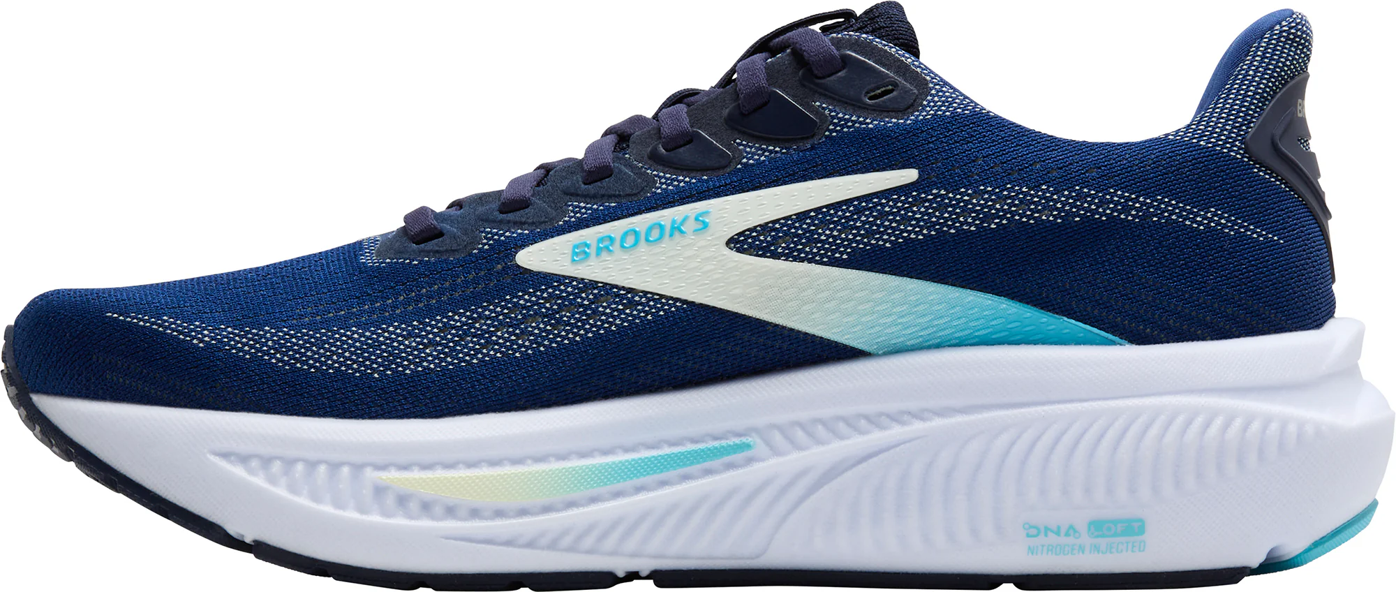 Brooks Ghost 17 Womens Running Shoes - Blue - Image 3