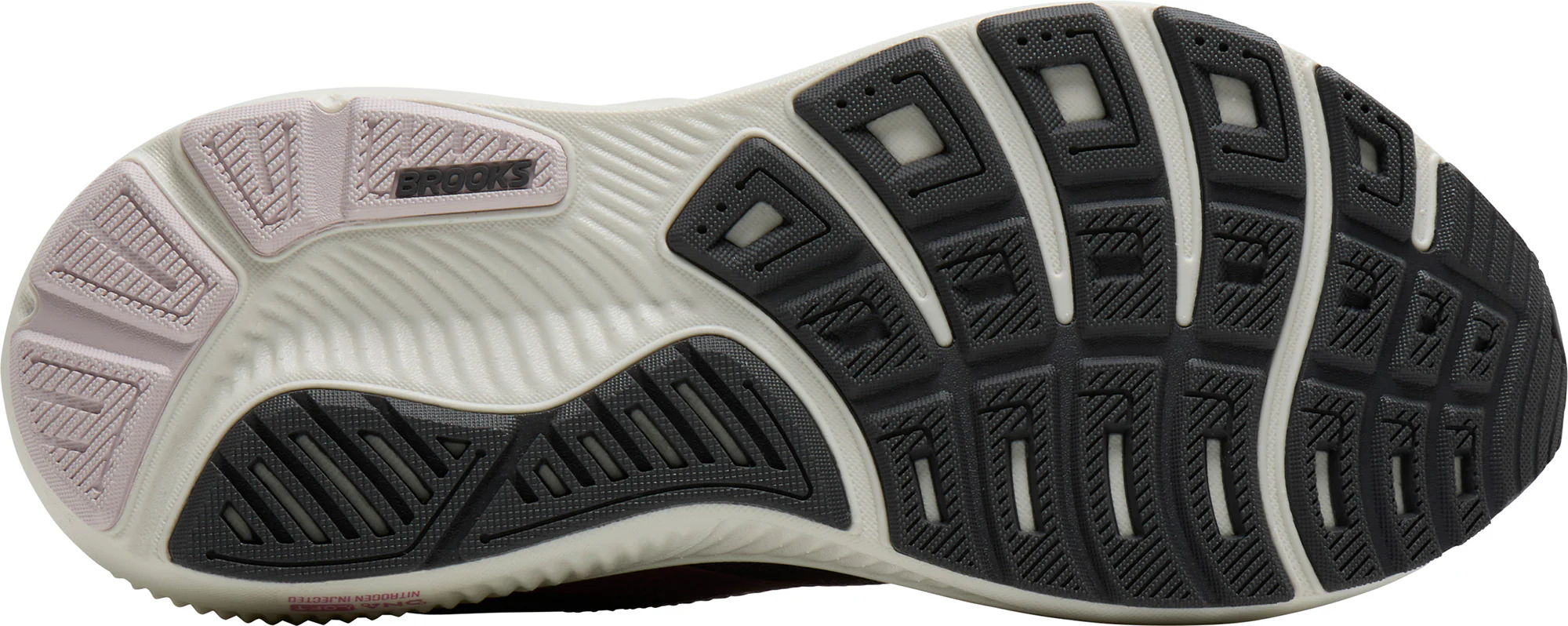 Brooks Ghost 17 Womens Running Shoes - Grey - Image 2