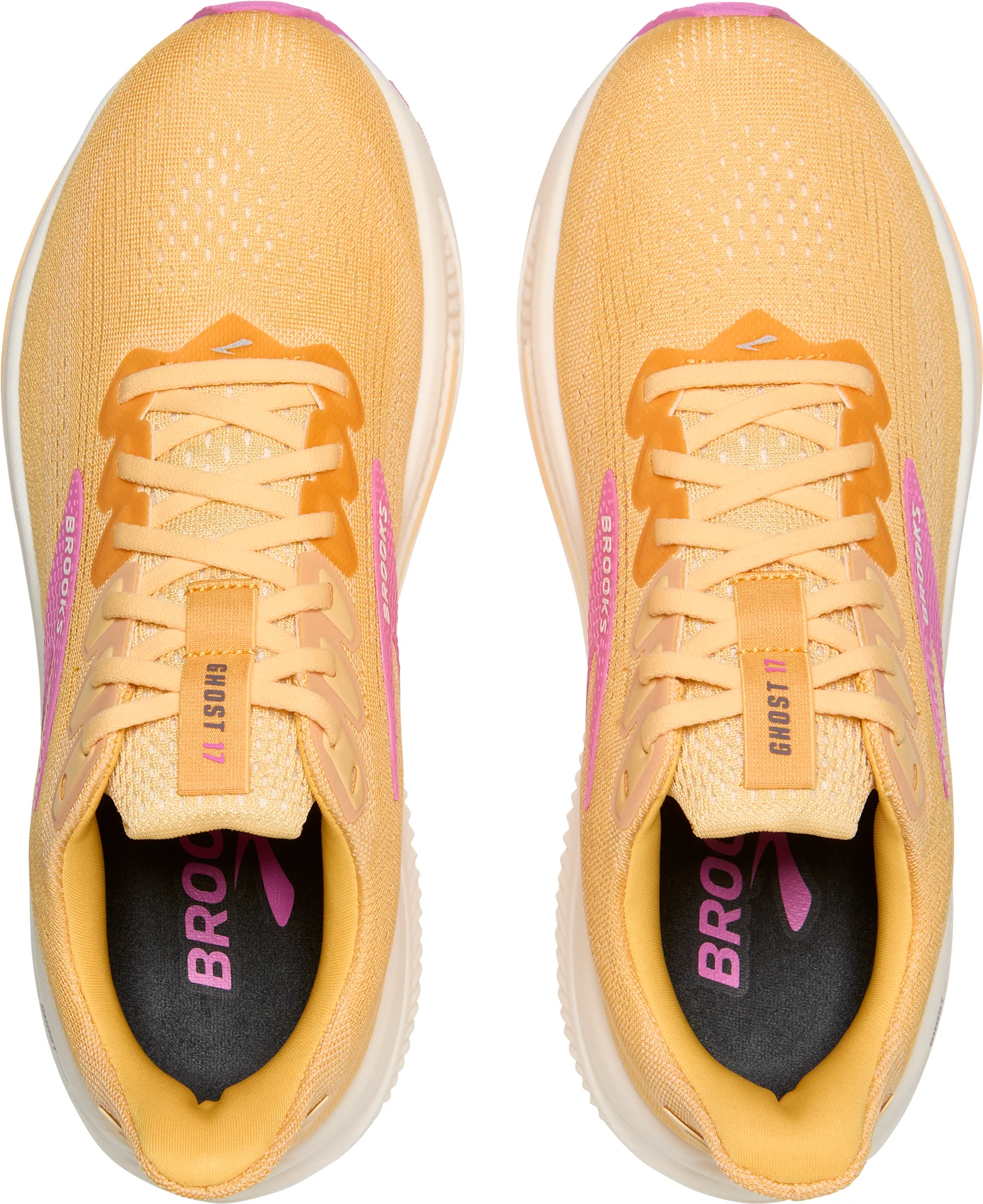 Brooks Ghost 17 Womens Running Shoes - Orange - Image 4