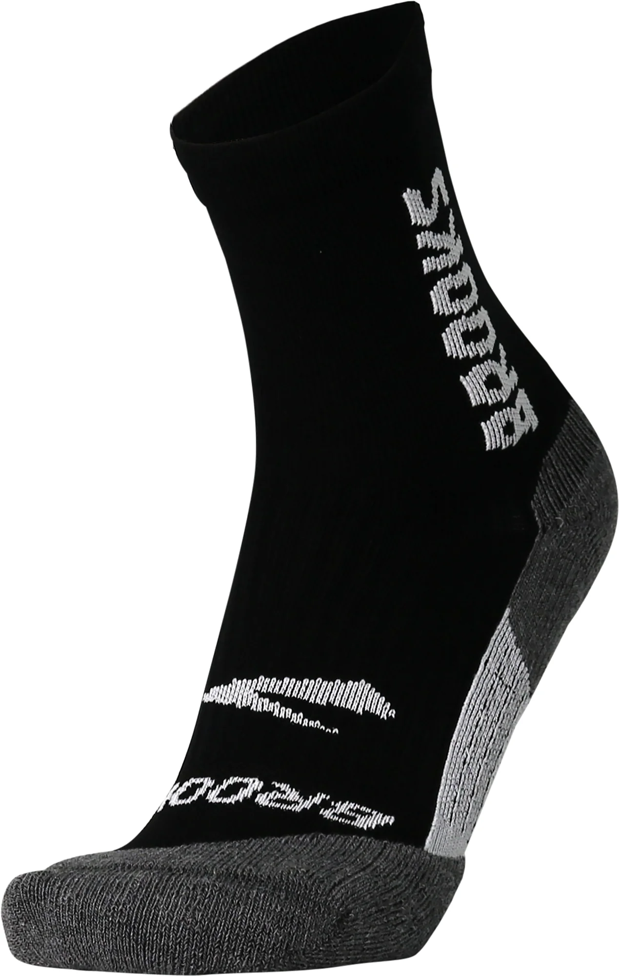 Brooks Ghost Crew Running Socks - Black
