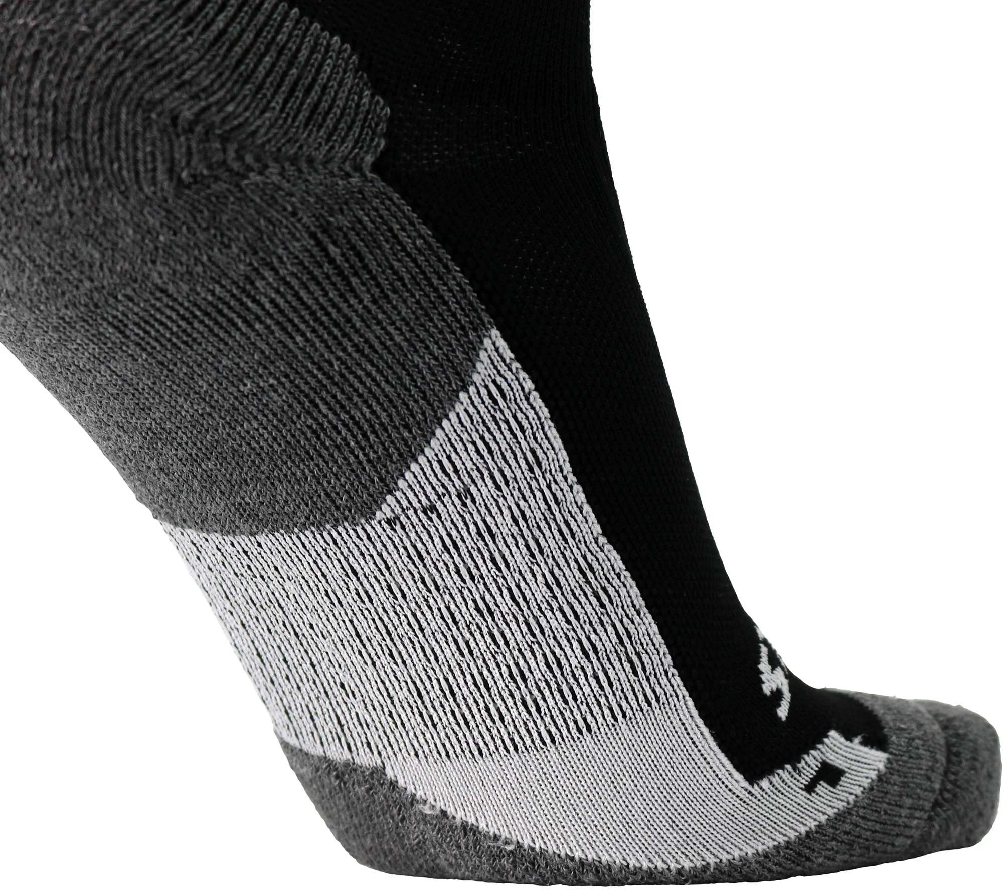 Brooks Ghost Crew Running Socks - Black - Image 3