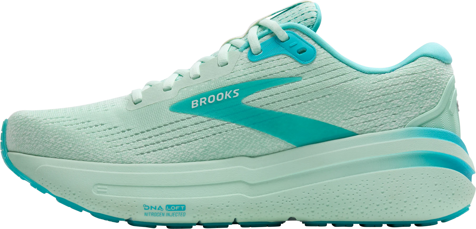 Brooks Ghost Max 2 Mens Running Shoes - Green - Image 3