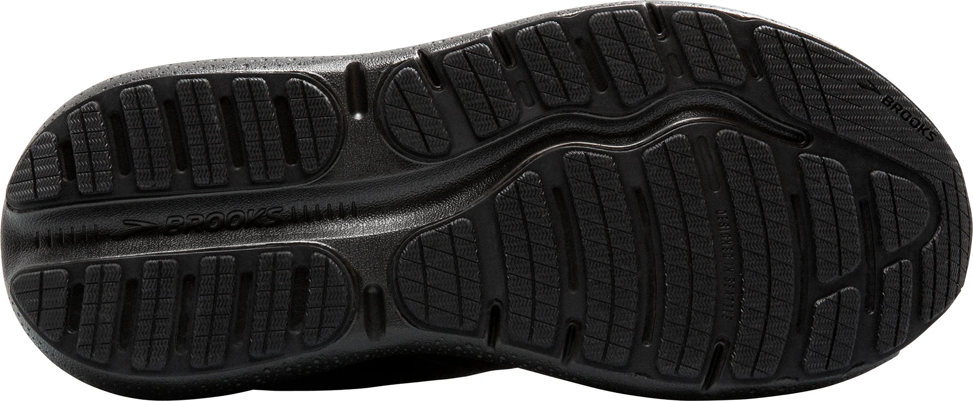 Brooks Ghost Max 2 WIDE FIT Womens Running Shoes - Black - Image 2
