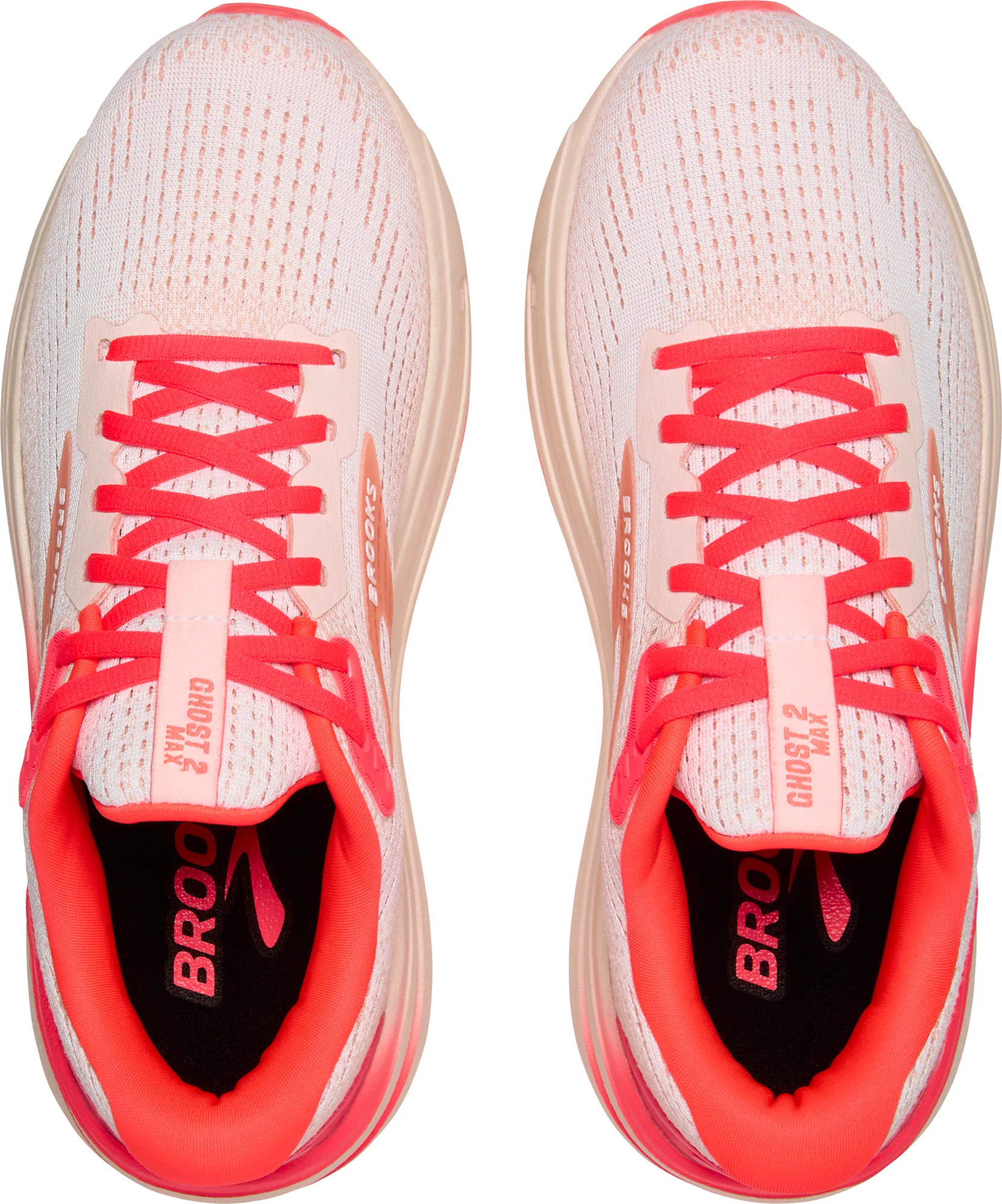 Brooks Ghost Max 2 Womens Running Shoes - Orange - Image 4