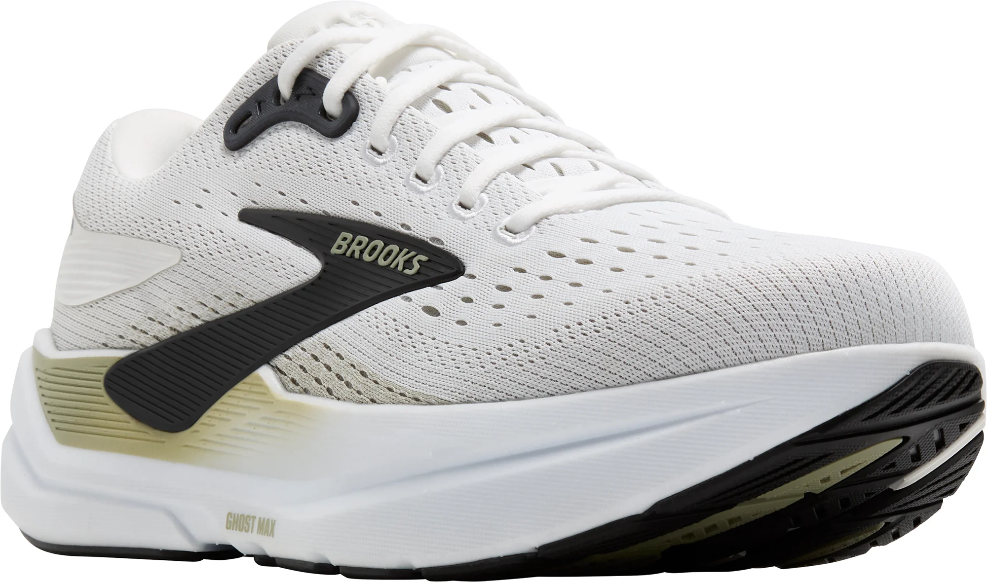 Brooks Ghost Max 3 Mens Running Shoes - White - Image 6
