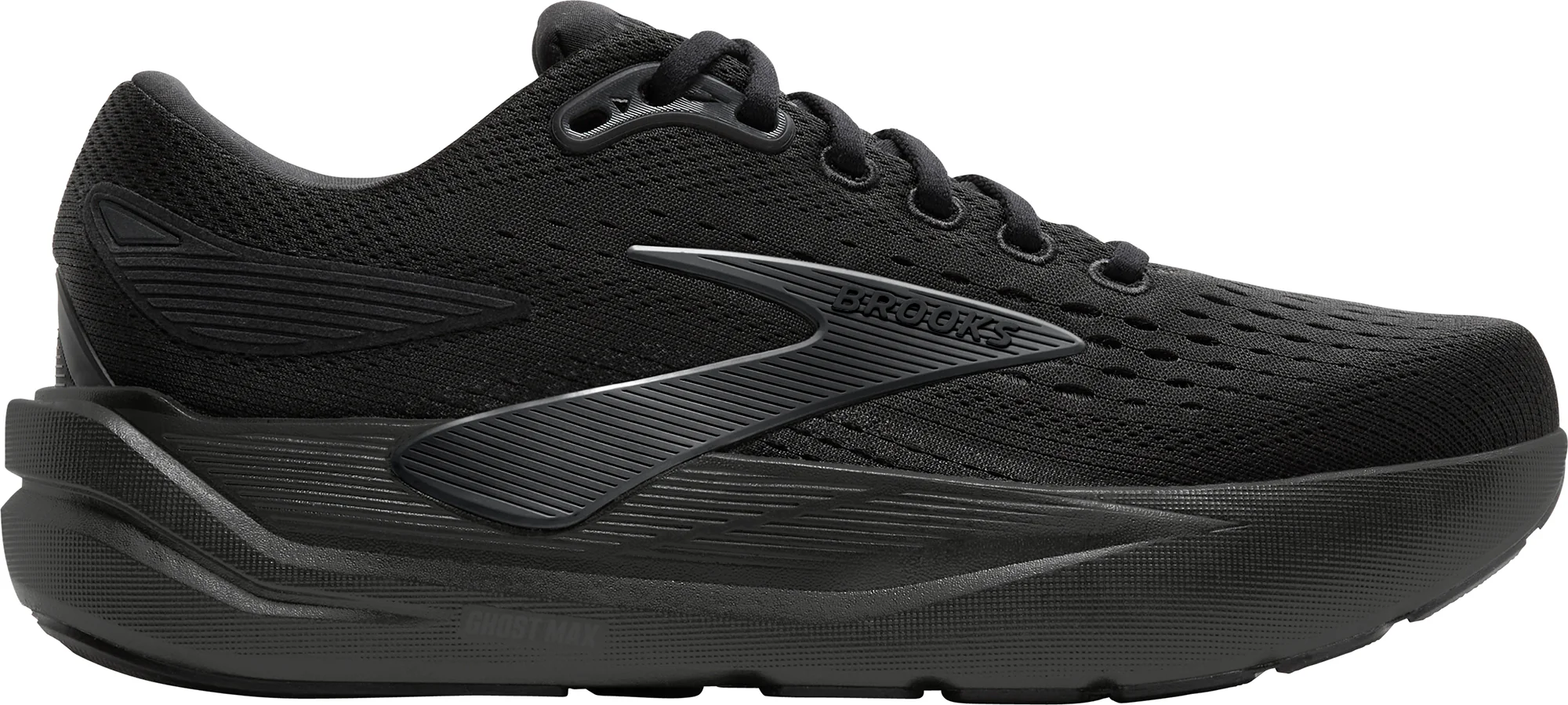 Brooks Ghost Max 3 Womens Running Shoes - Black