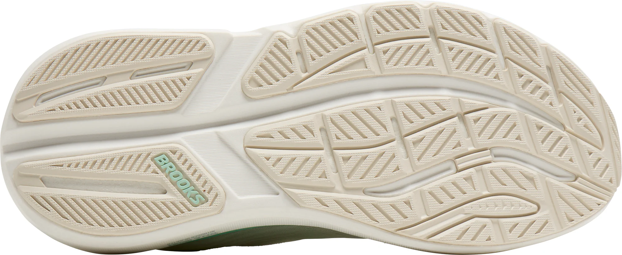 Brooks Ghost Max 3 Womens Running Shoes - Cream - Image 2