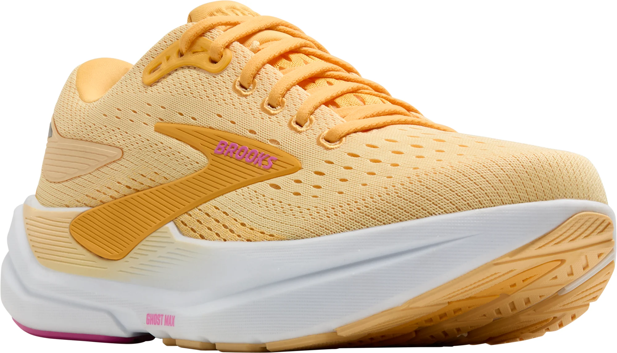 Brooks Ghost Max 3 Womens Running Shoes - Orange - Image 6